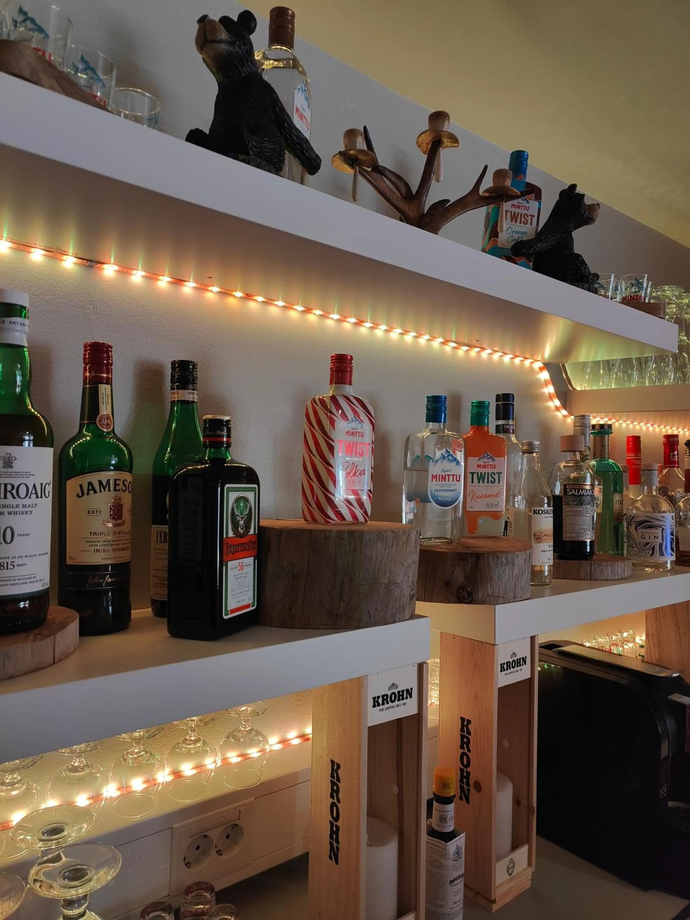 Lounge or bar in Hotel Karhu