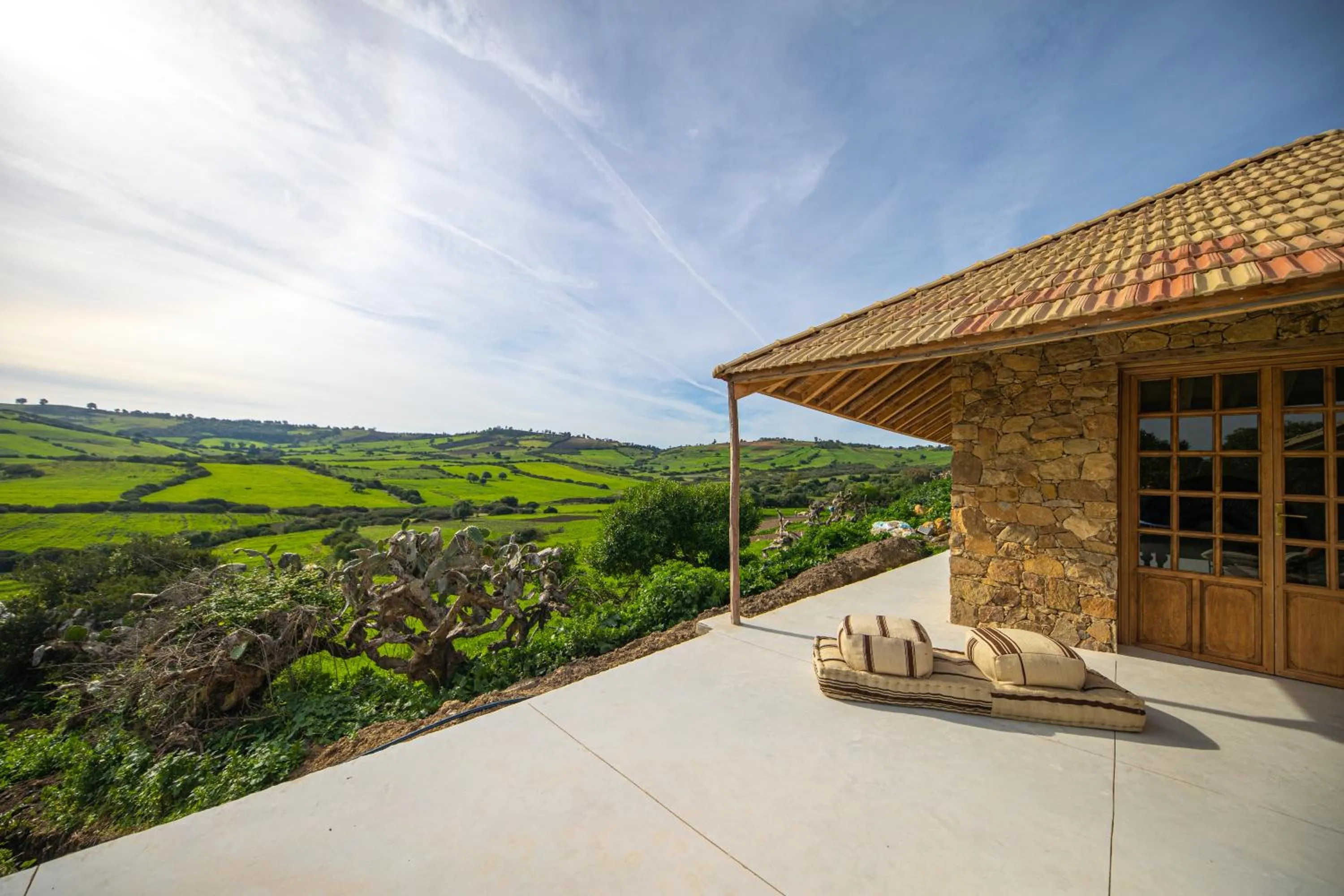 Patio in La Fiermontina Ocean