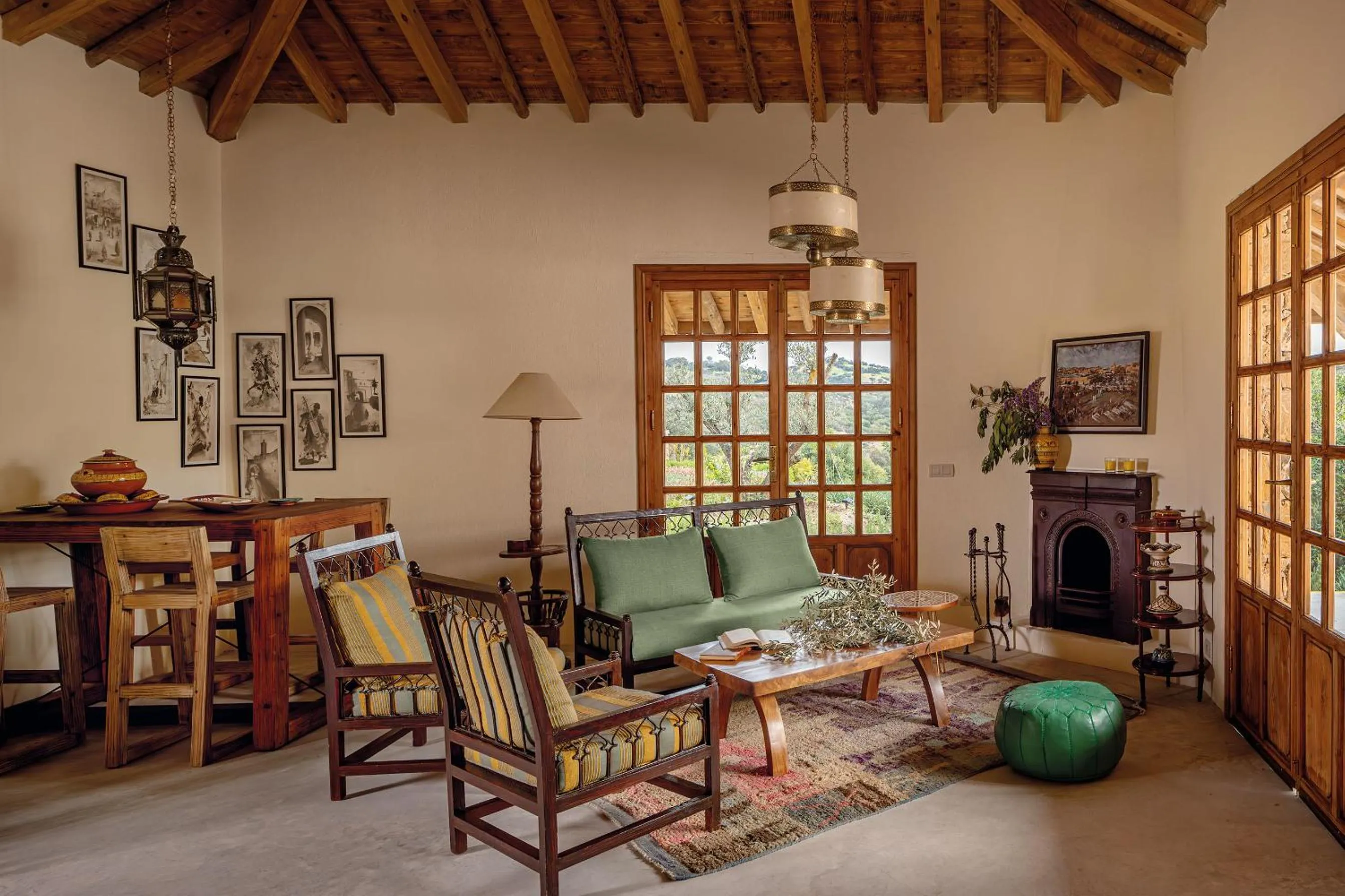 Living room in La Fiermontina Ocean