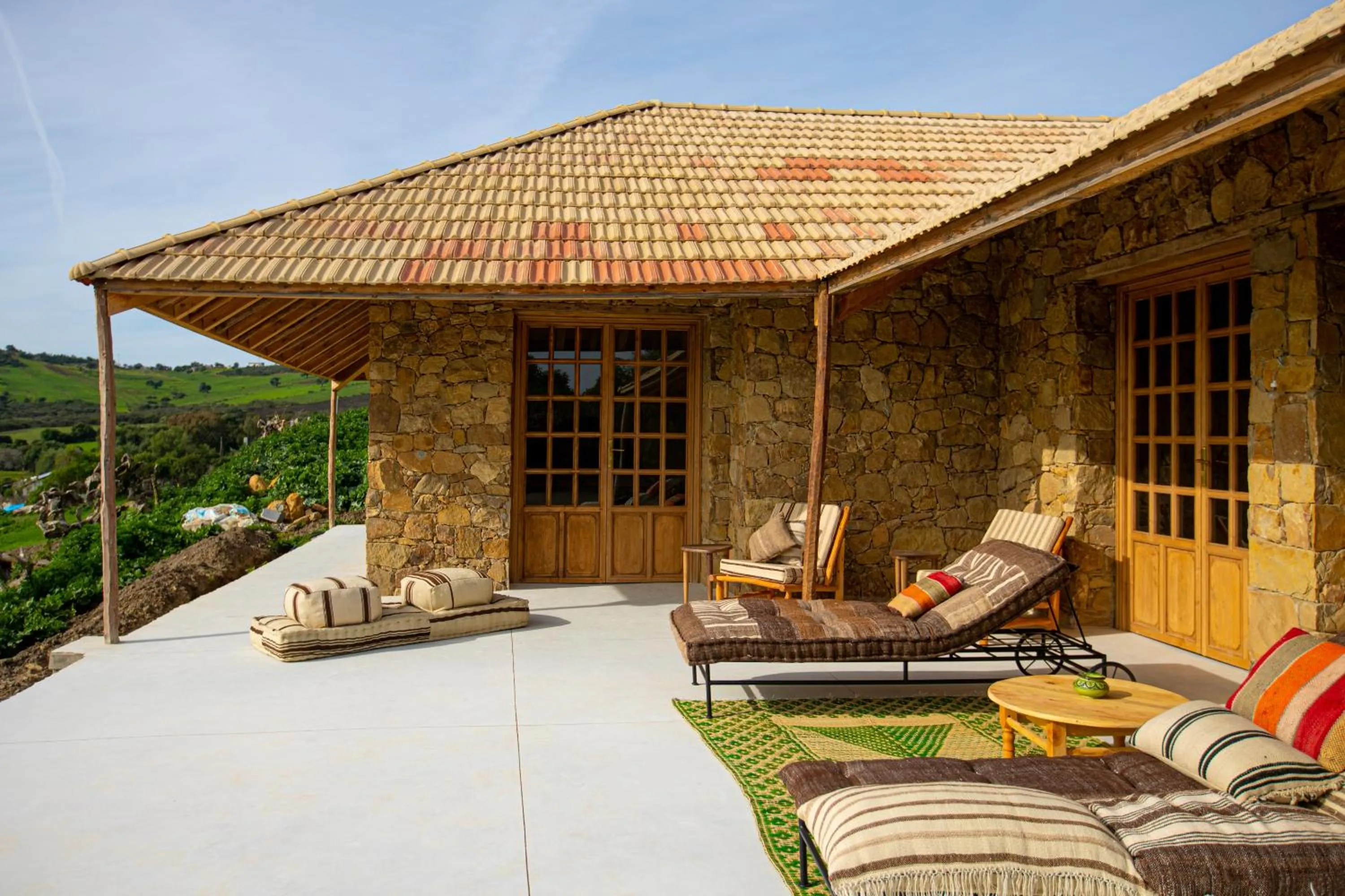 Patio in La Fiermontina Ocean