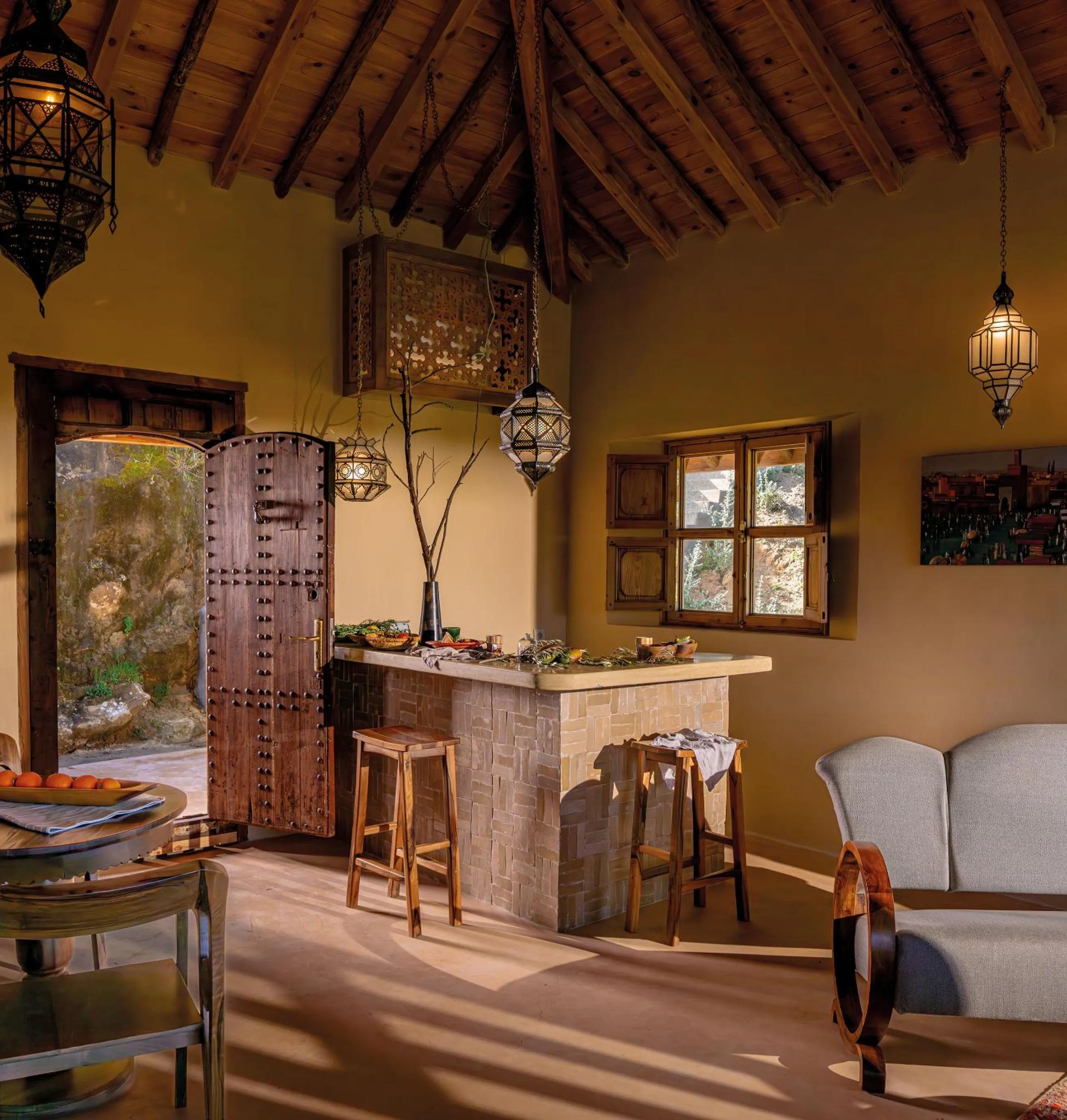 Seating area in La Fiermontina Ocean