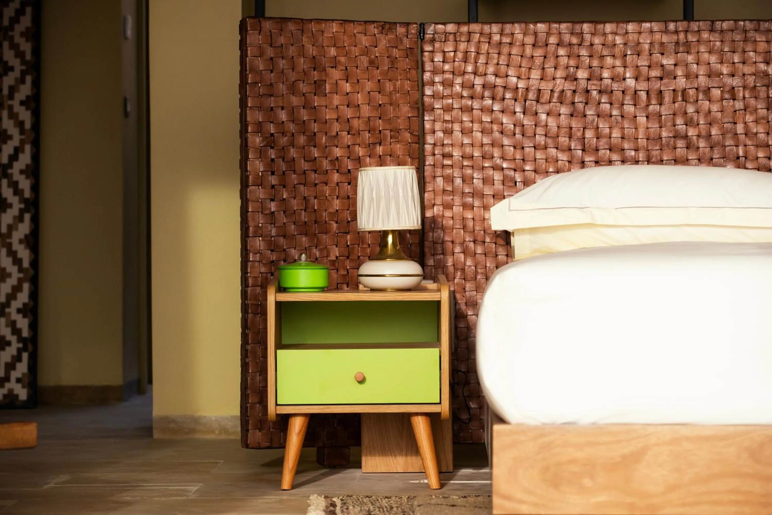 Bed in La Fiermontina Ocean