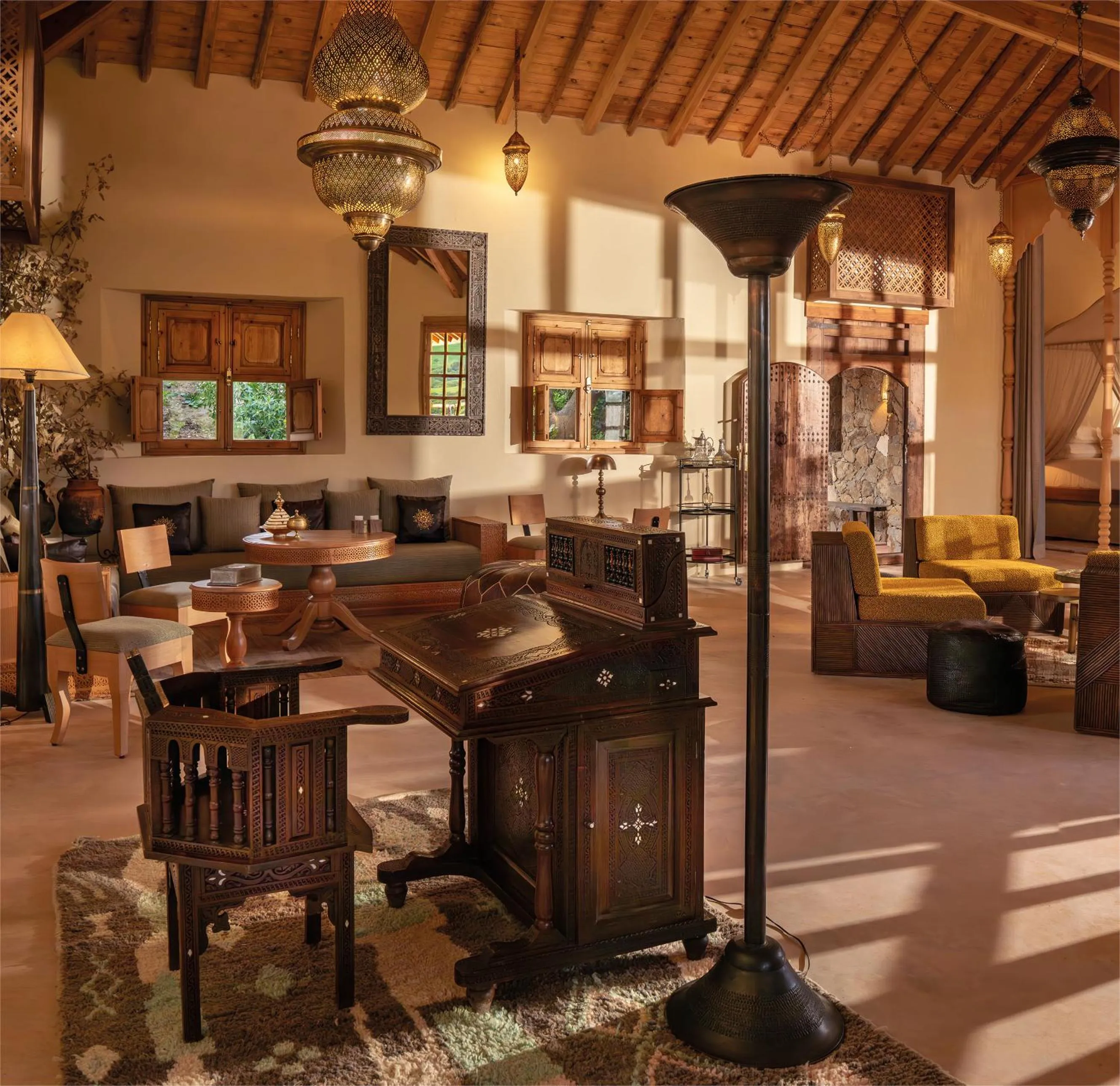 Living room in La Fiermontina Ocean