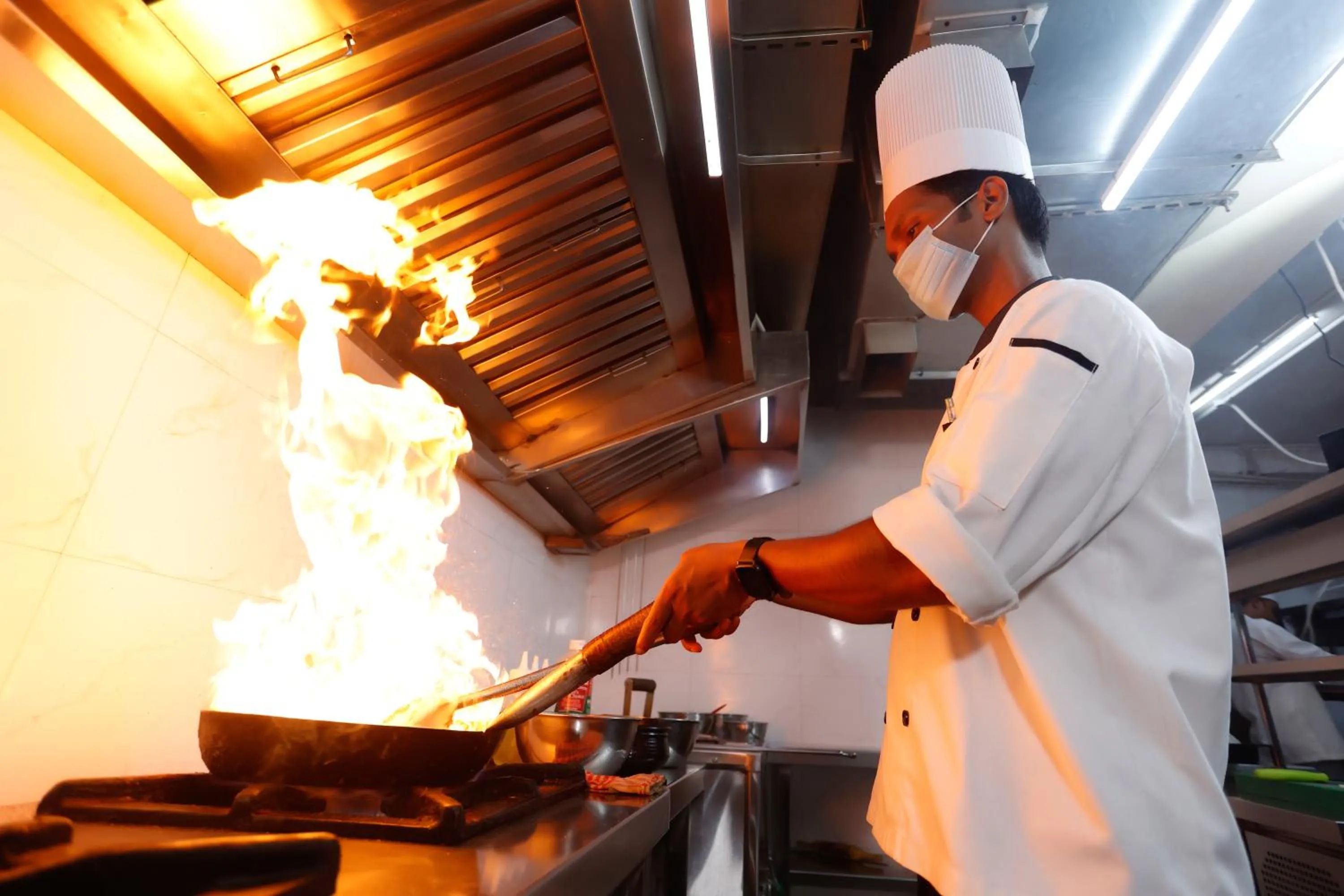kitchen in Hotel Dolphin Grand
