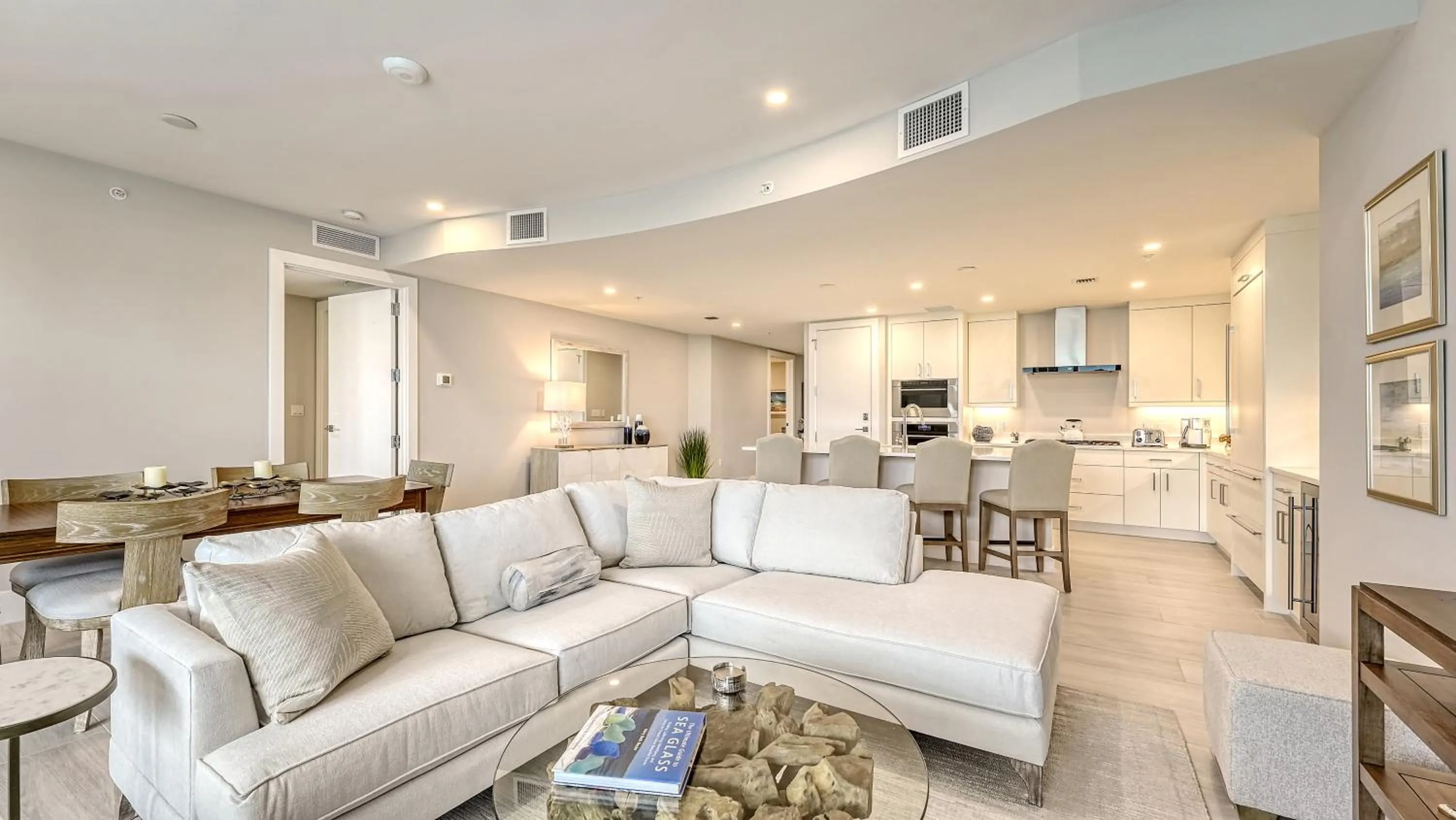 Living room in Ten35 Seaside Rentals