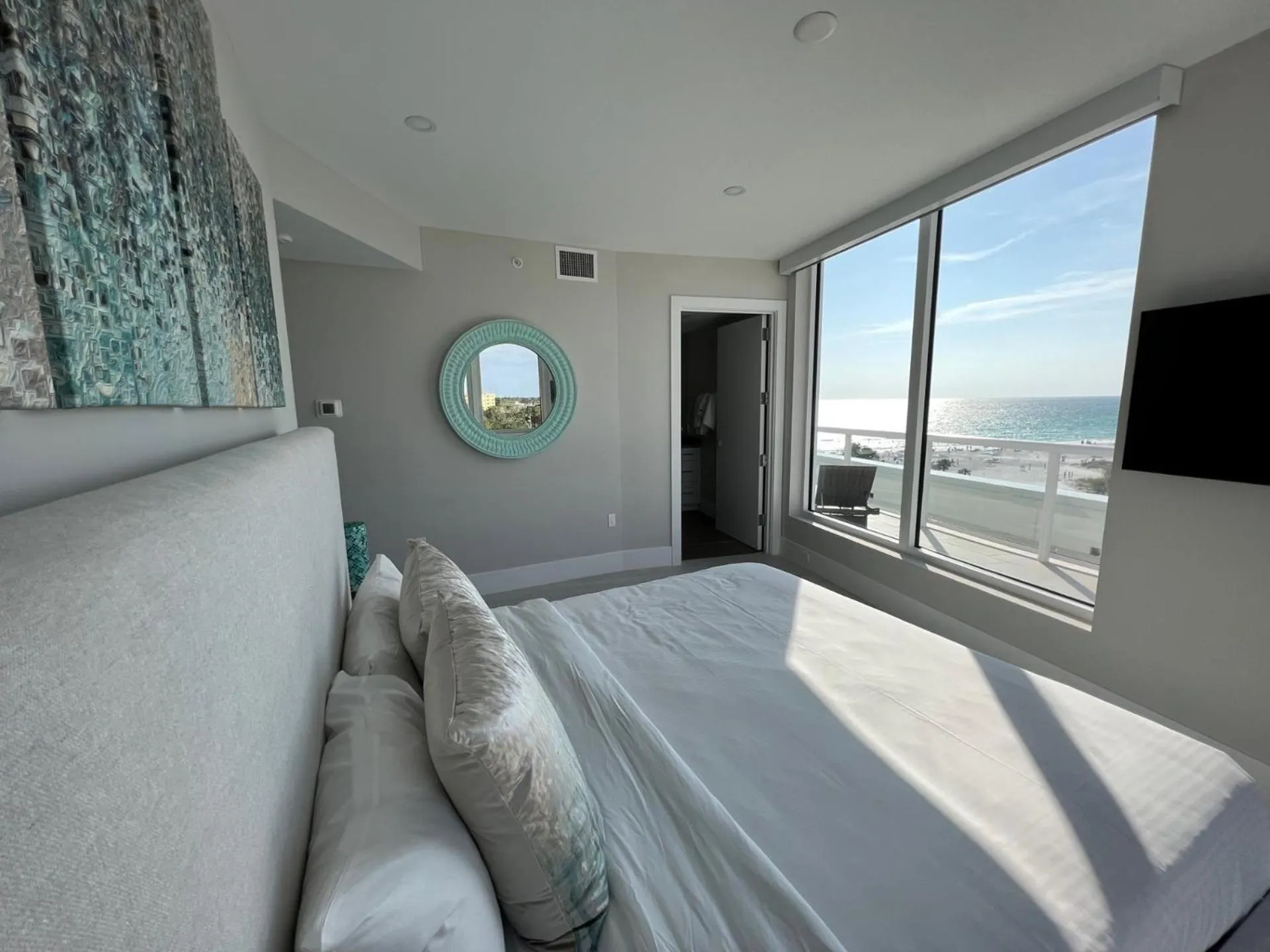 Bed in Ten35 Seaside Rentals