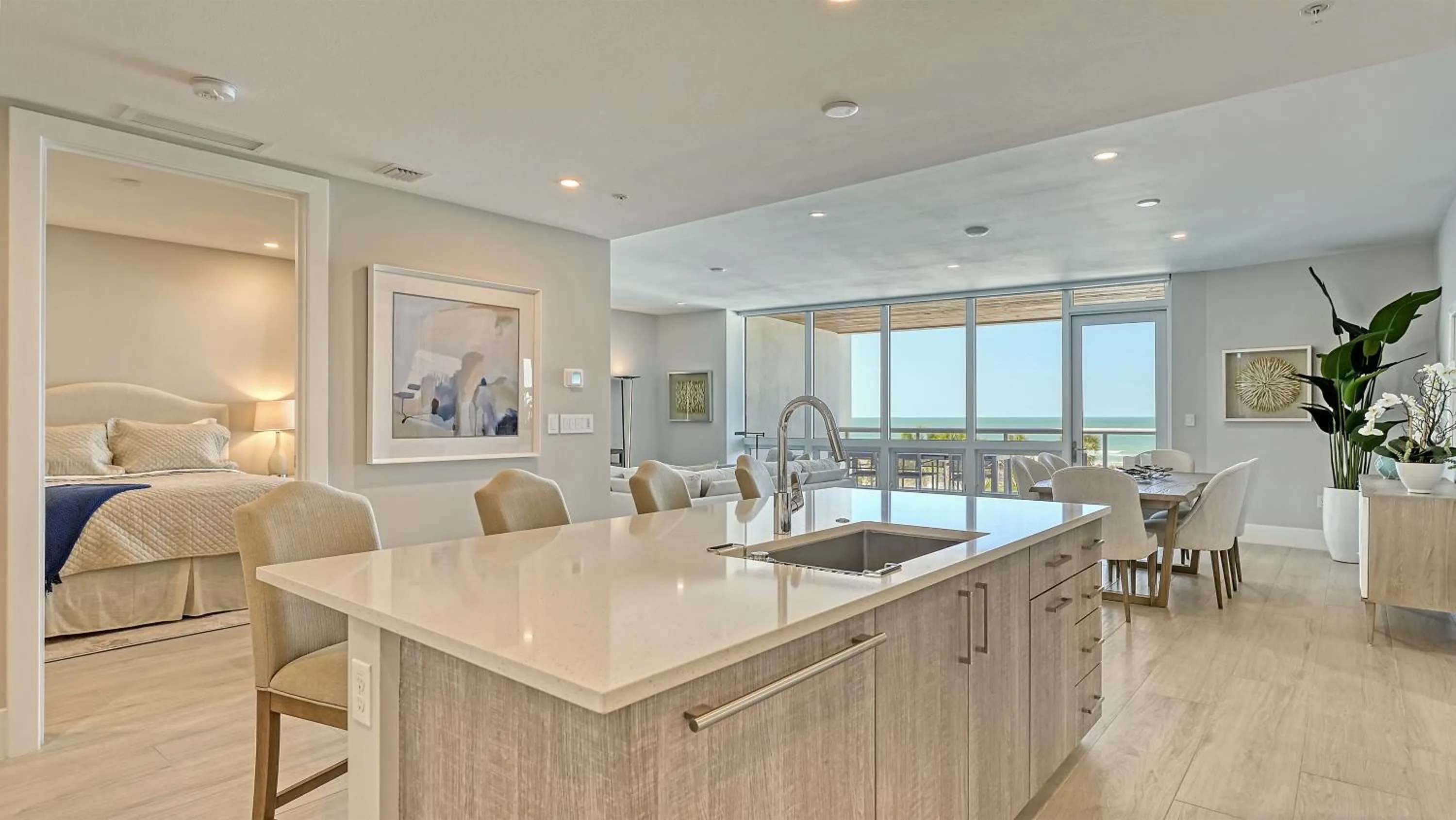 Living room in Ten35 Seaside Rentals