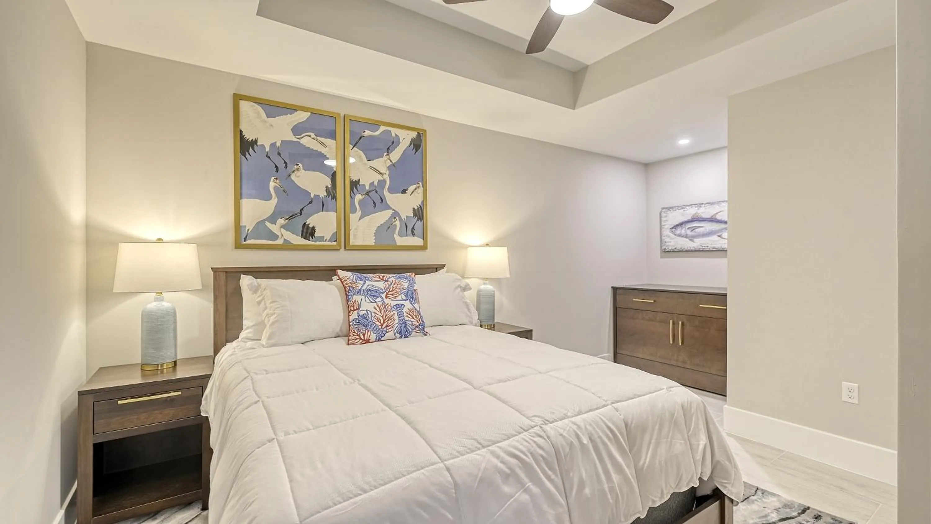 Bed in Ten35 Seaside Rentals