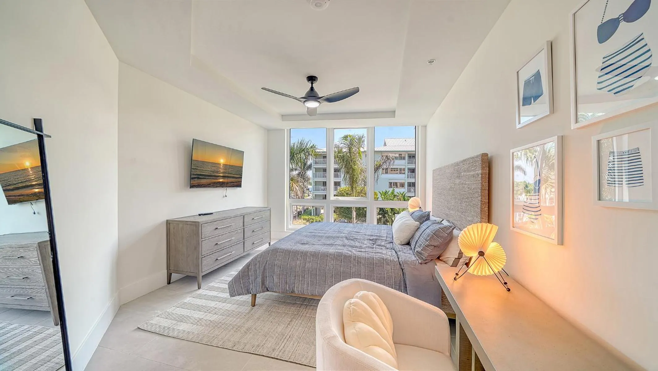 Bed in Ten35 Seaside Rentals