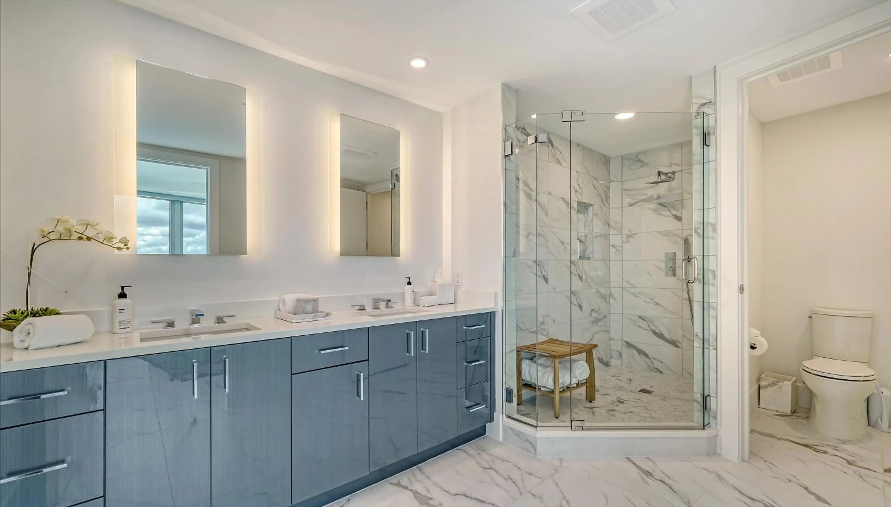 Shower in Ten35 Seaside Rentals