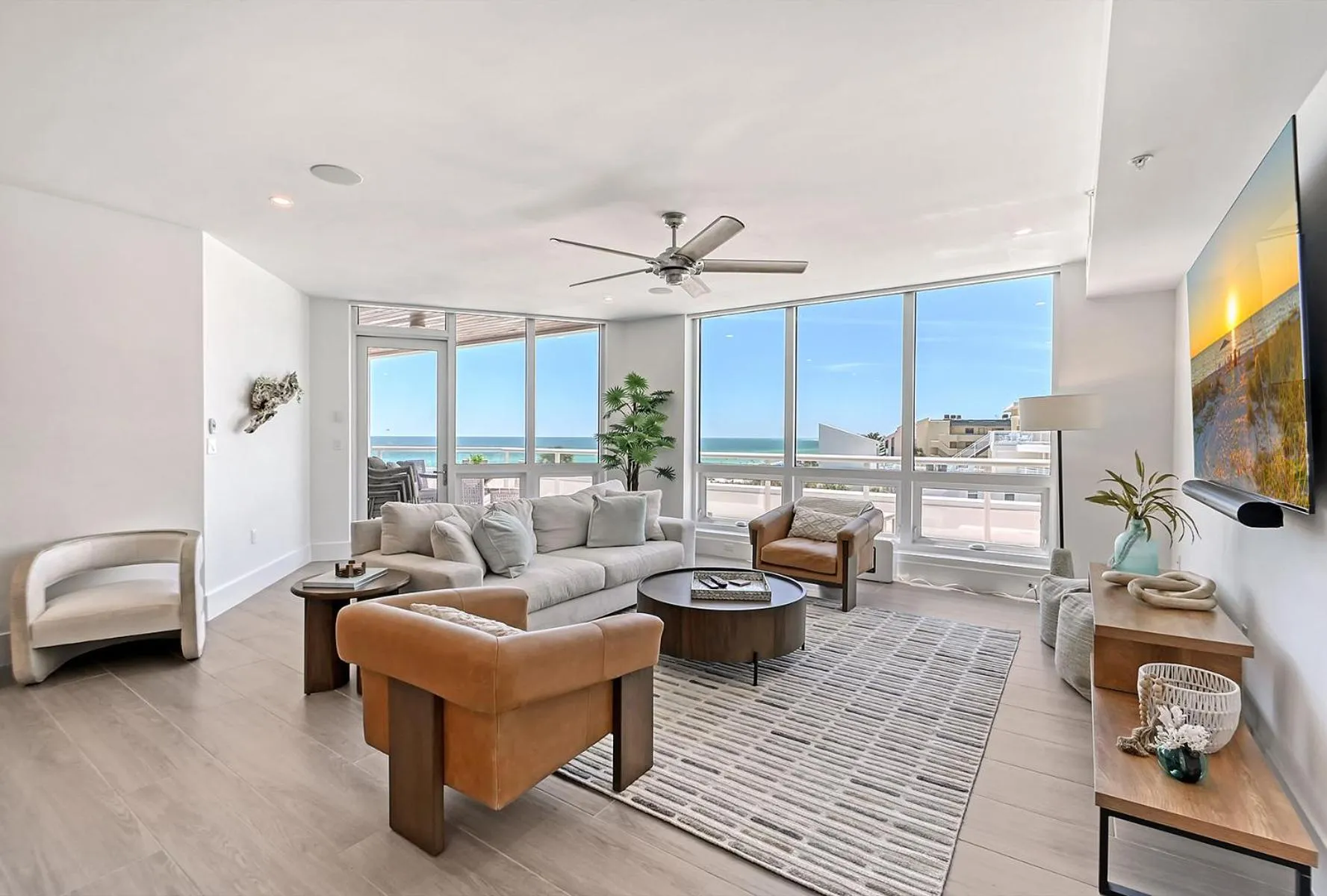 Bed in Ten35 Seaside Rentals