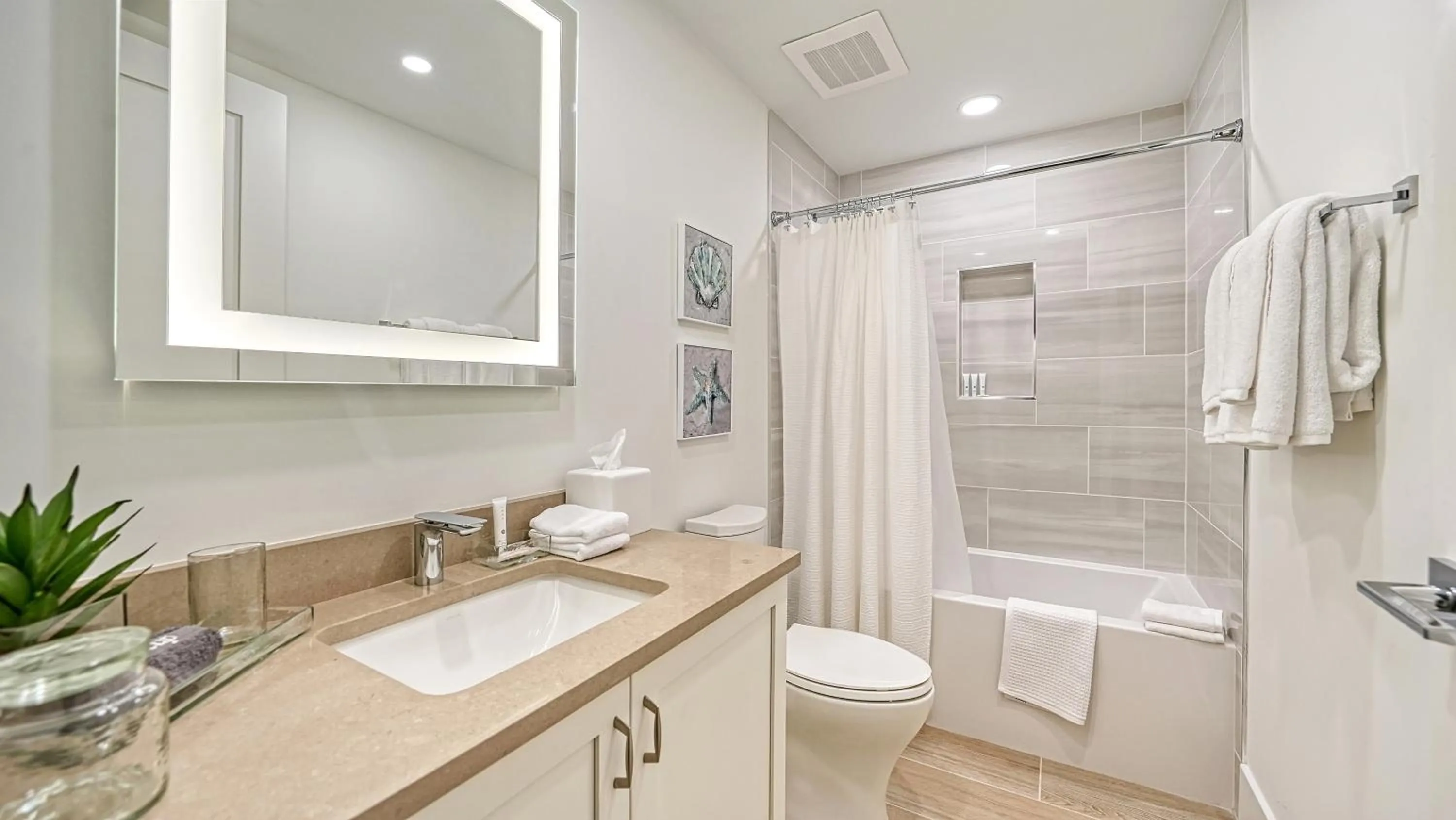 Shower in Ten35 Seaside Rentals