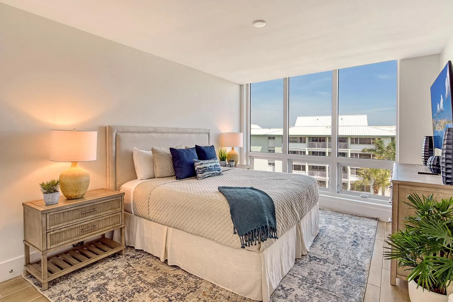 Bed in Ten35 Seaside Rentals