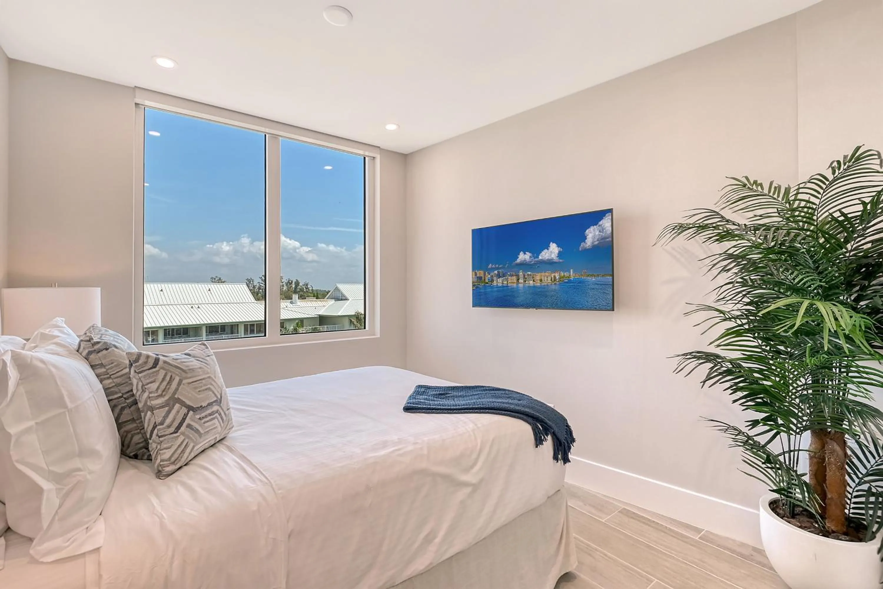 Bed in Ten35 Seaside Rentals