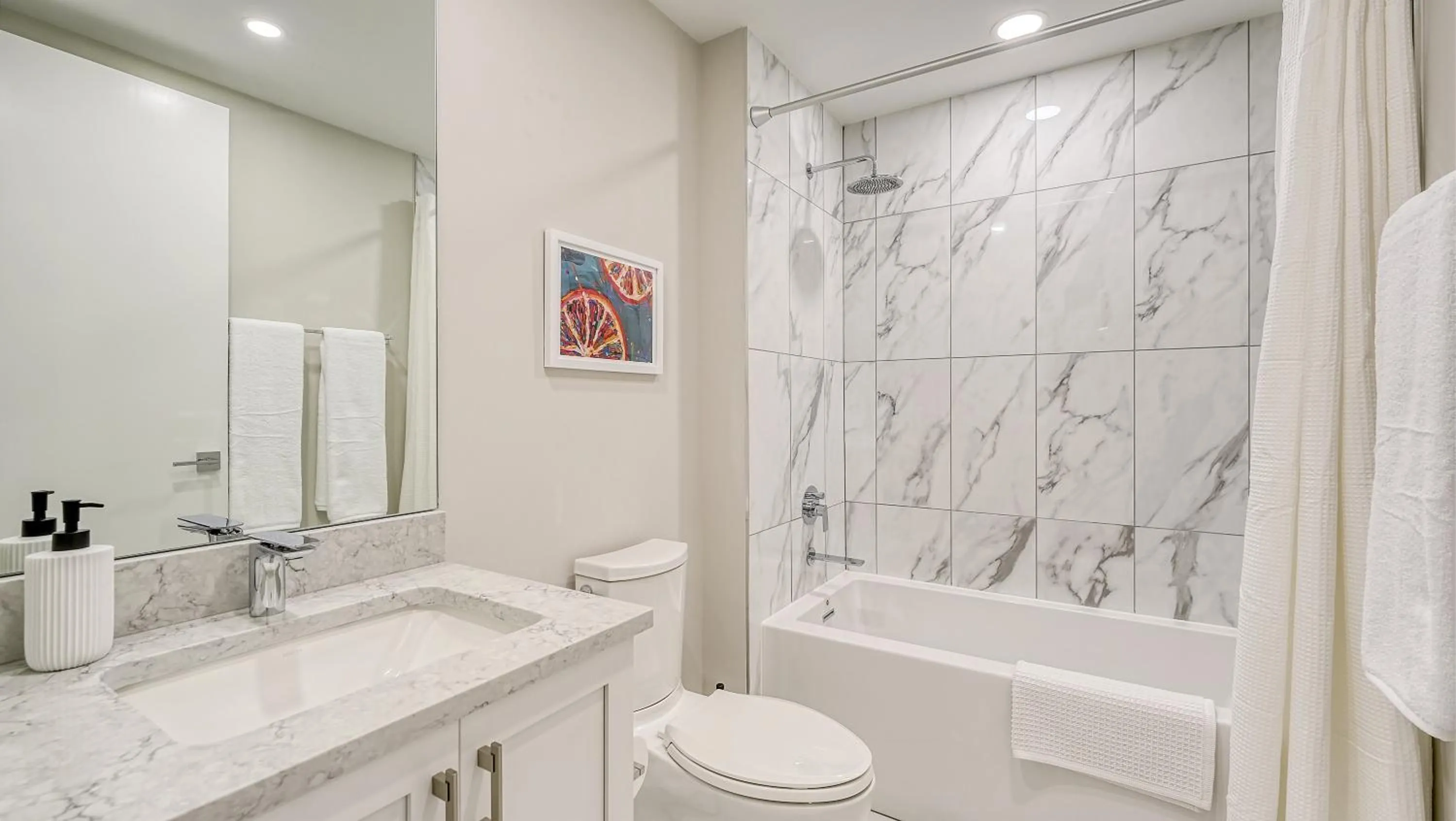 Shower in Ten35 Seaside Rentals