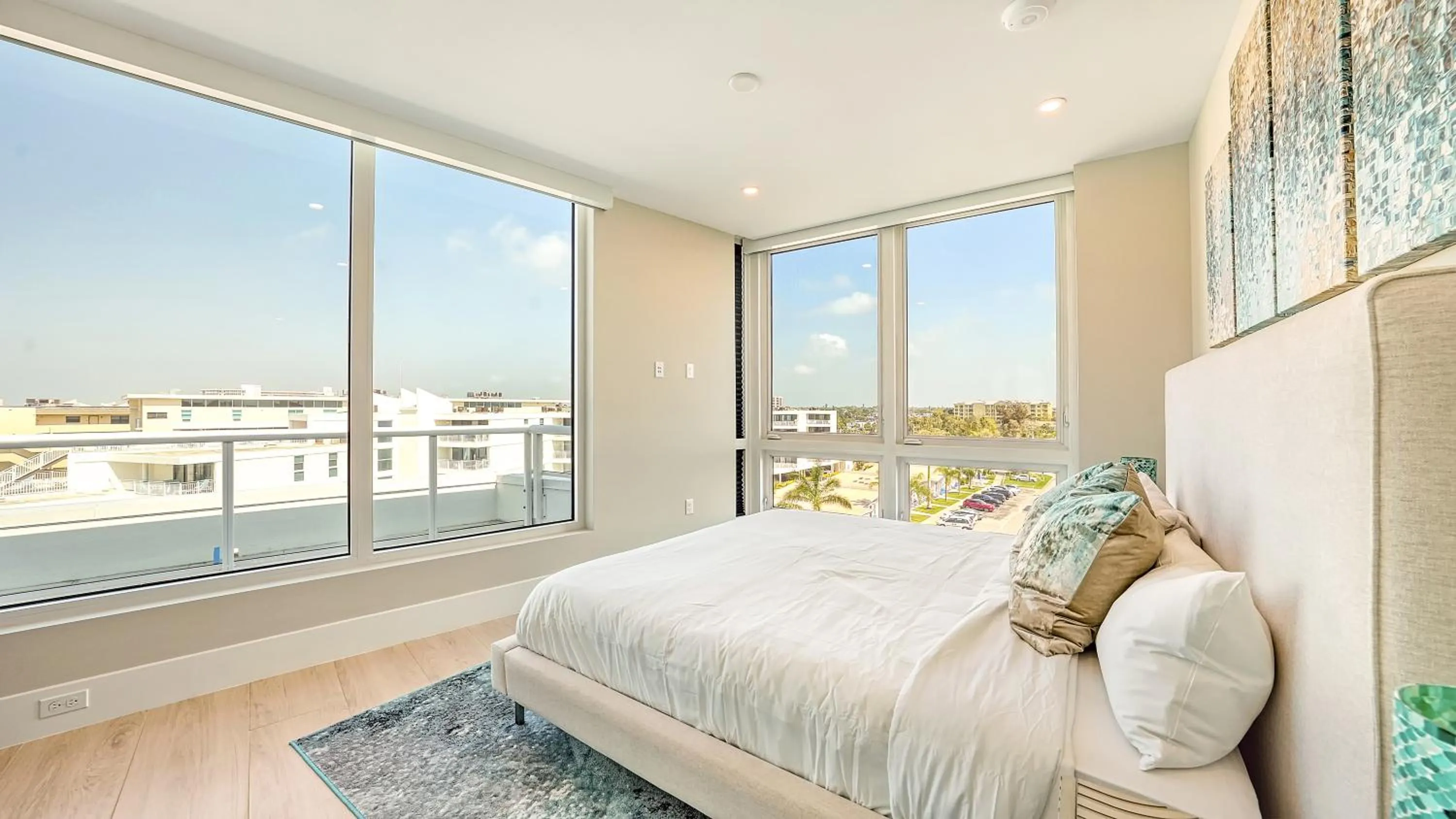 Bed in Ten35 Seaside Rentals