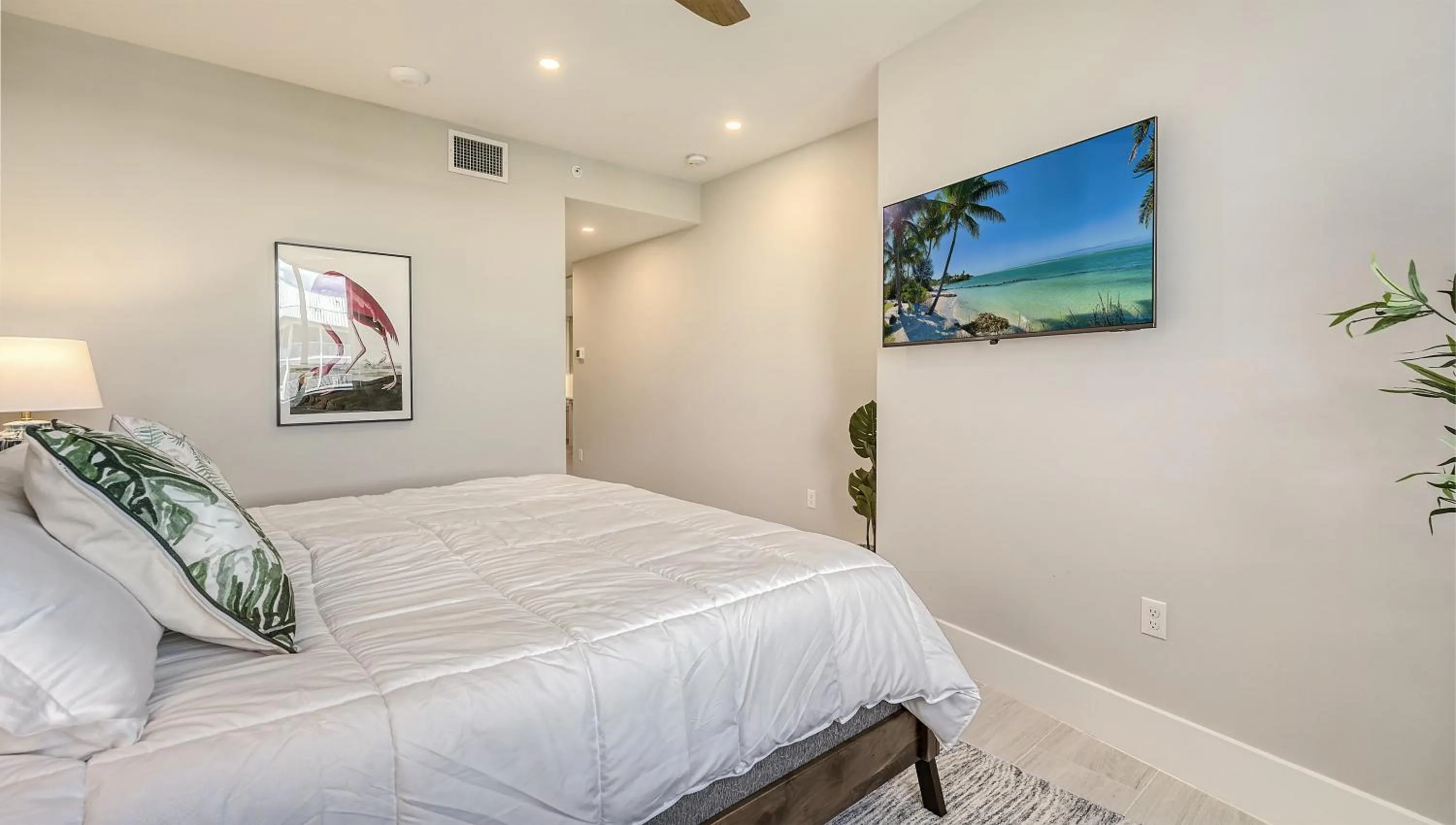 Bed in Ten35 Seaside Rentals