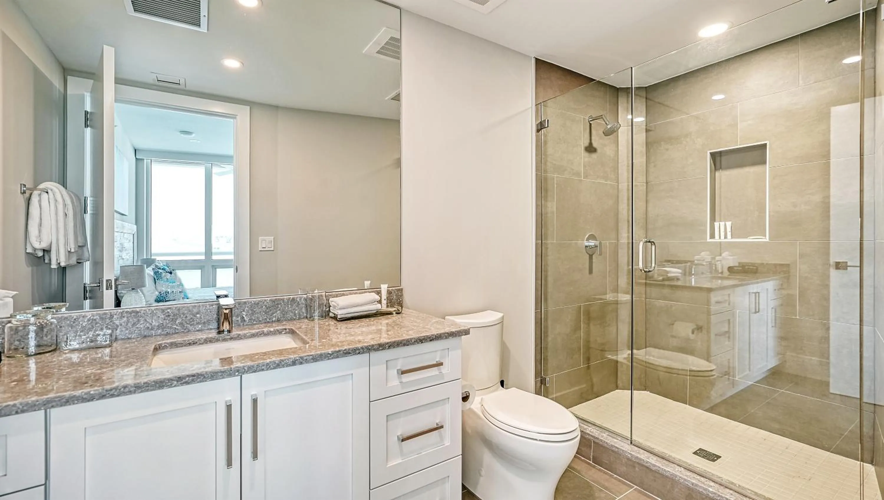 Shower in Ten35 Seaside Rentals