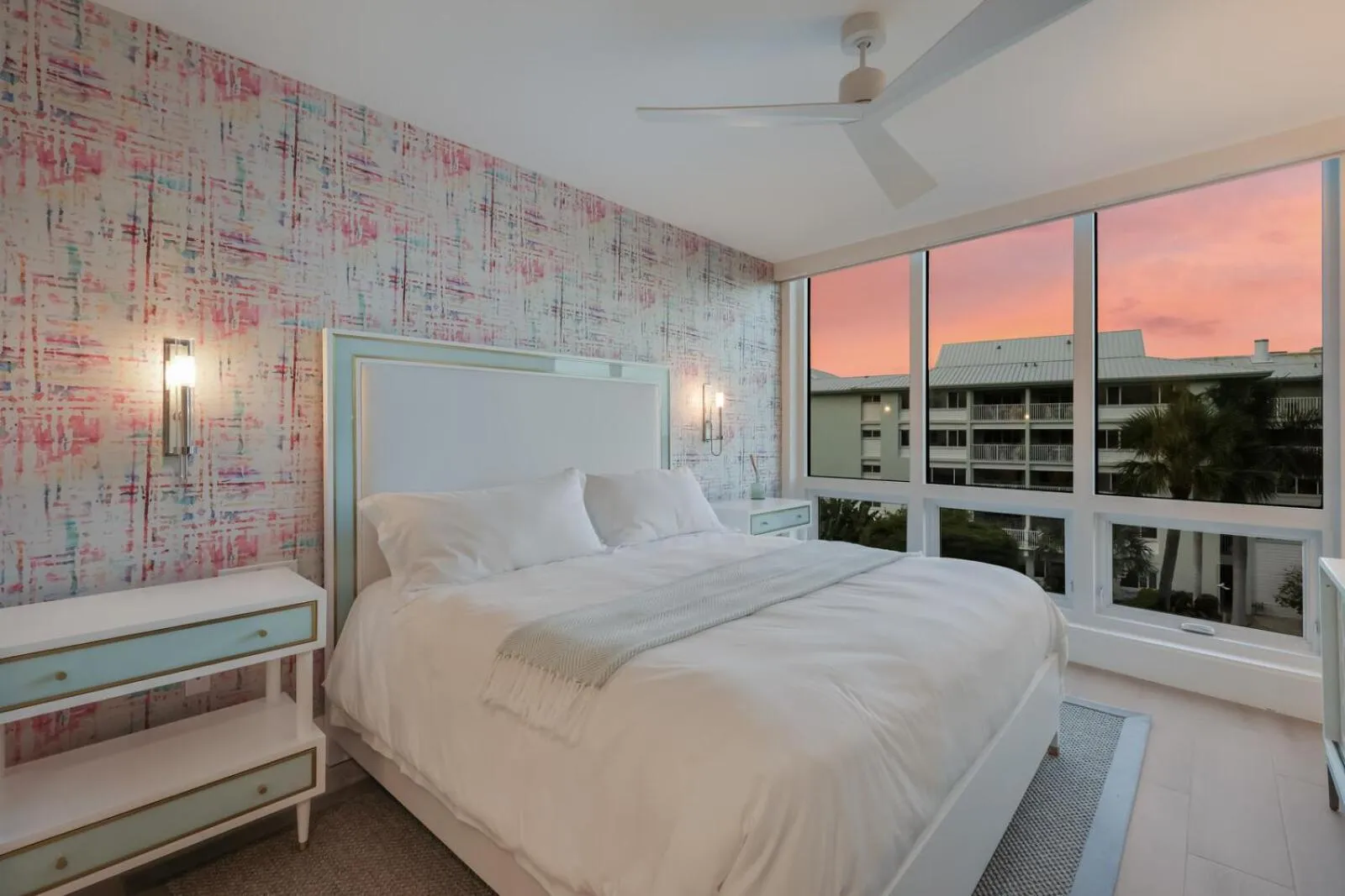 Bed in Ten35 Seaside Rentals