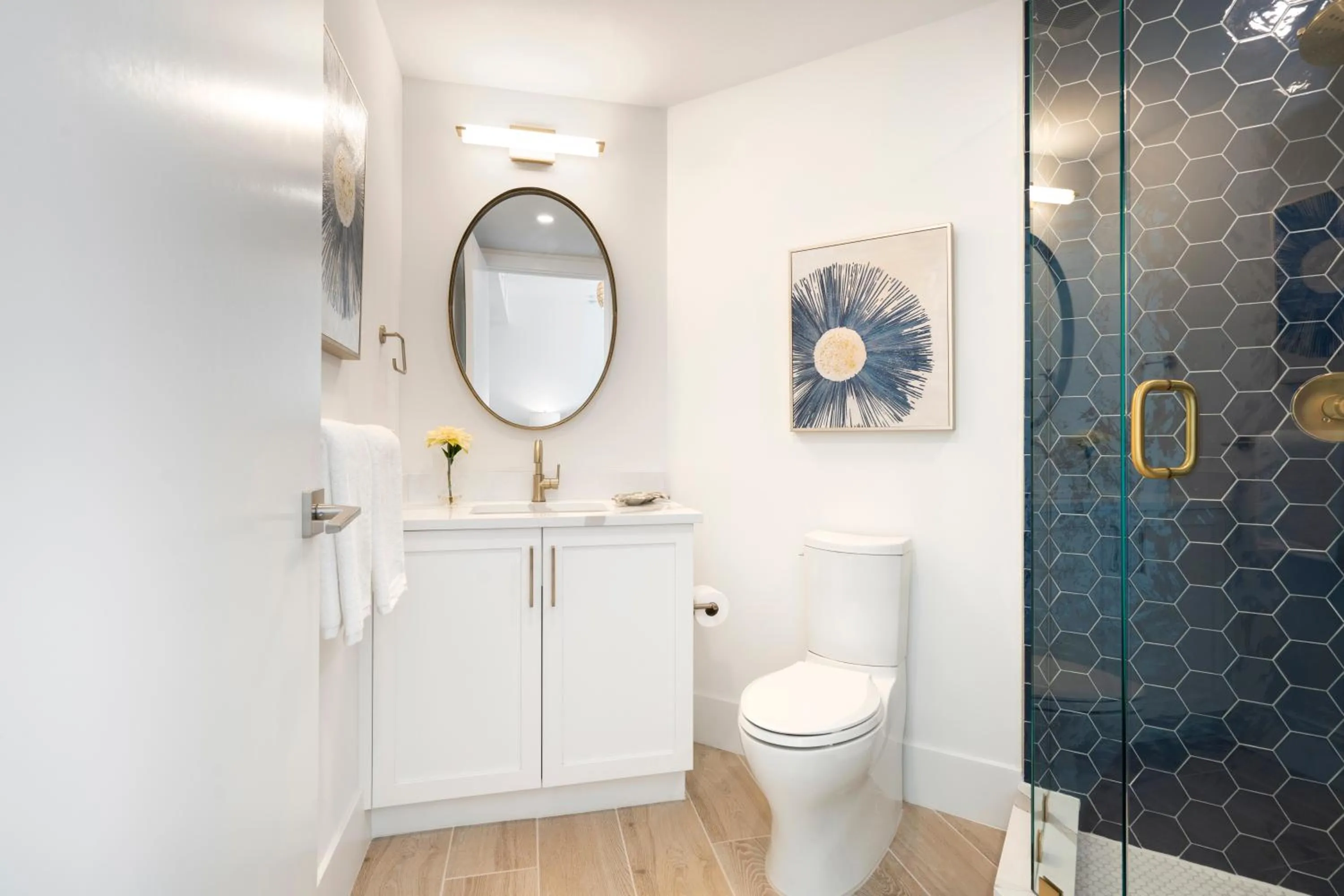 Shower in Ten35 Seaside Rentals