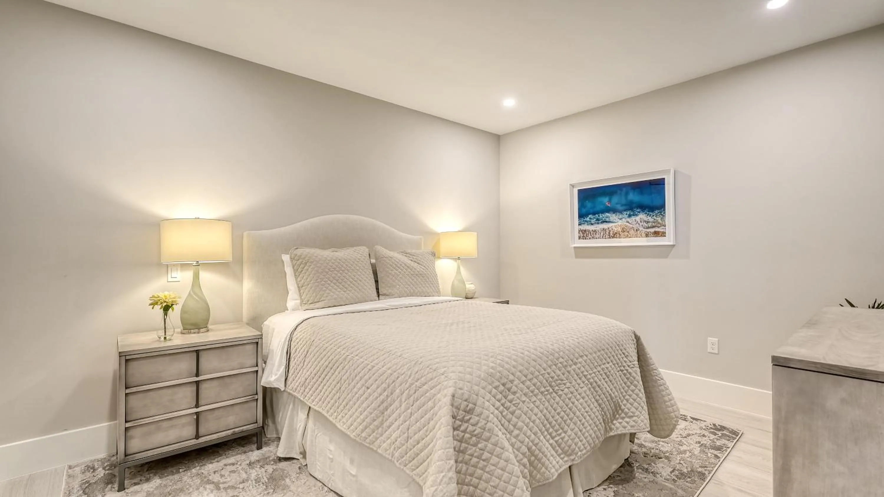 Bed in Ten35 Seaside Rentals