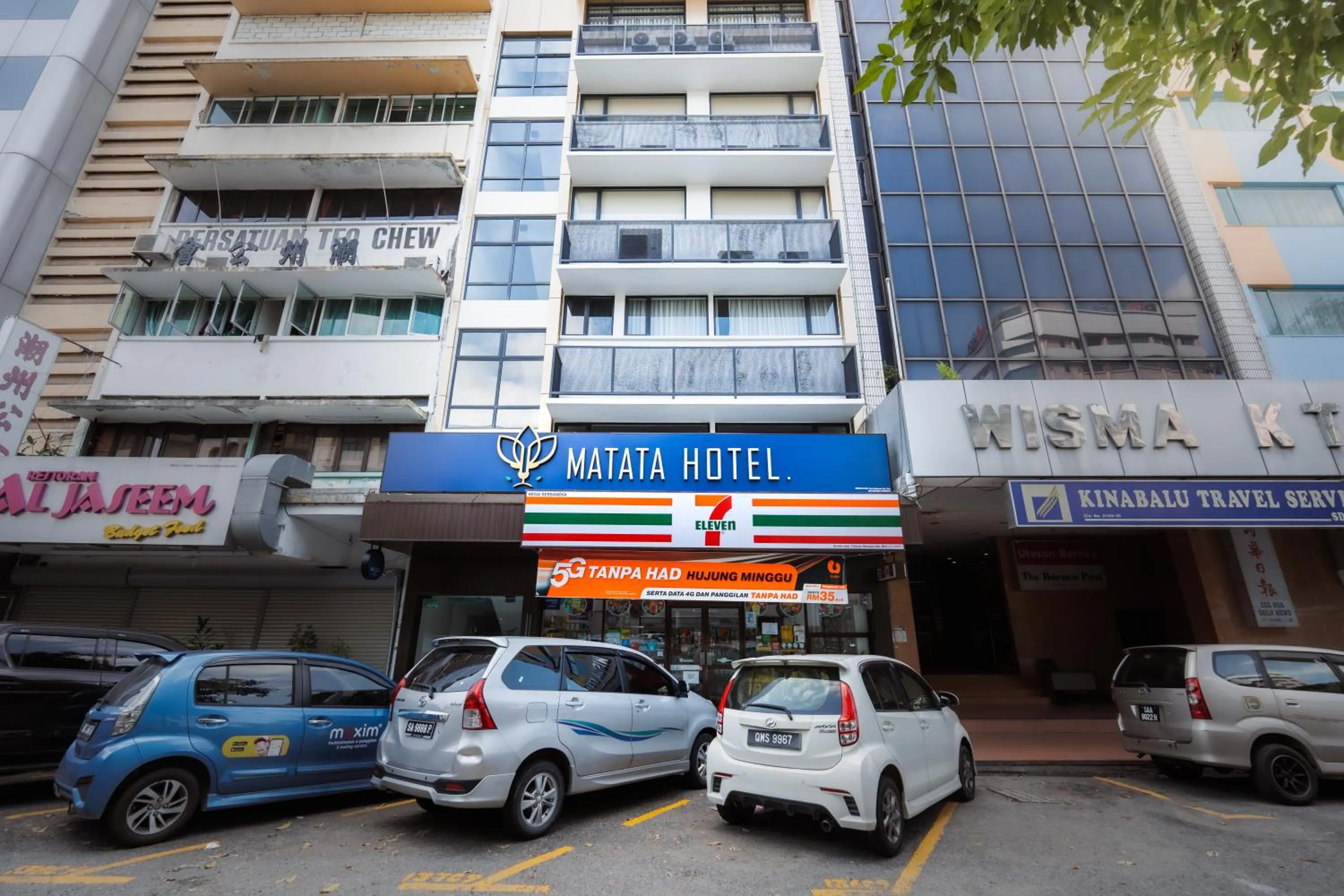 Property building in Matata Hotel Kota Kinabalu