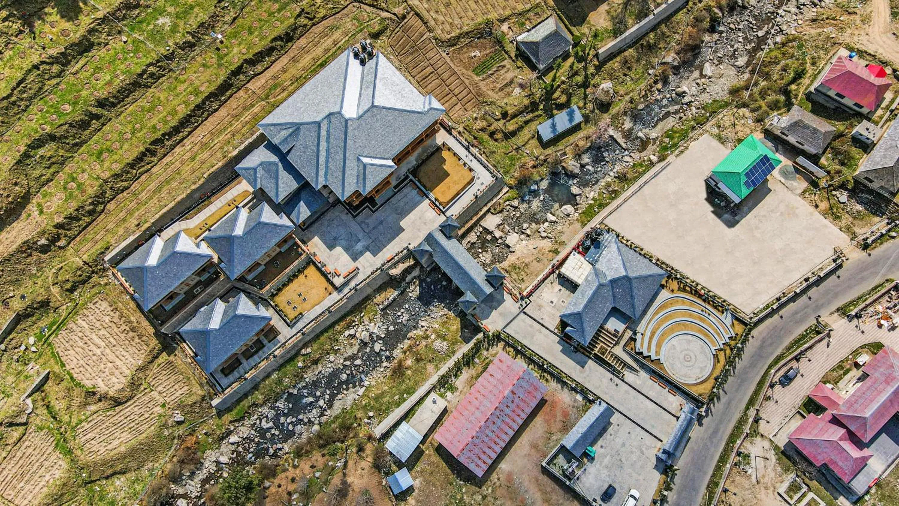 Bird's eye view in Club Mahindra Janjehli