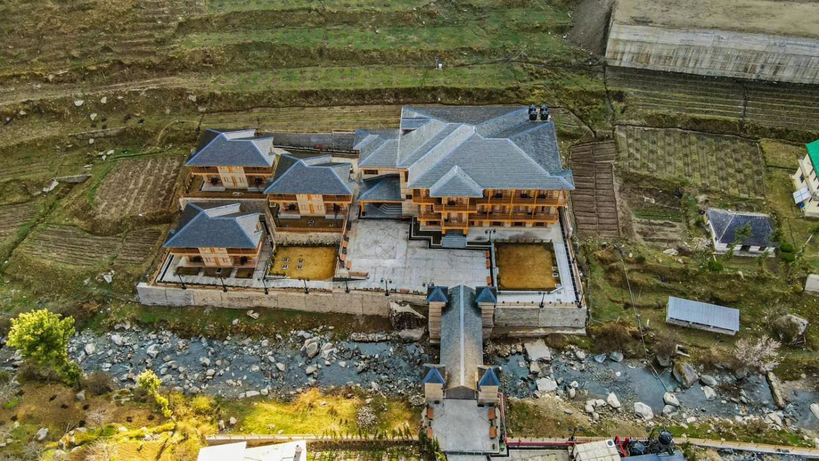 Bird's eye view in Club Mahindra Janjehli