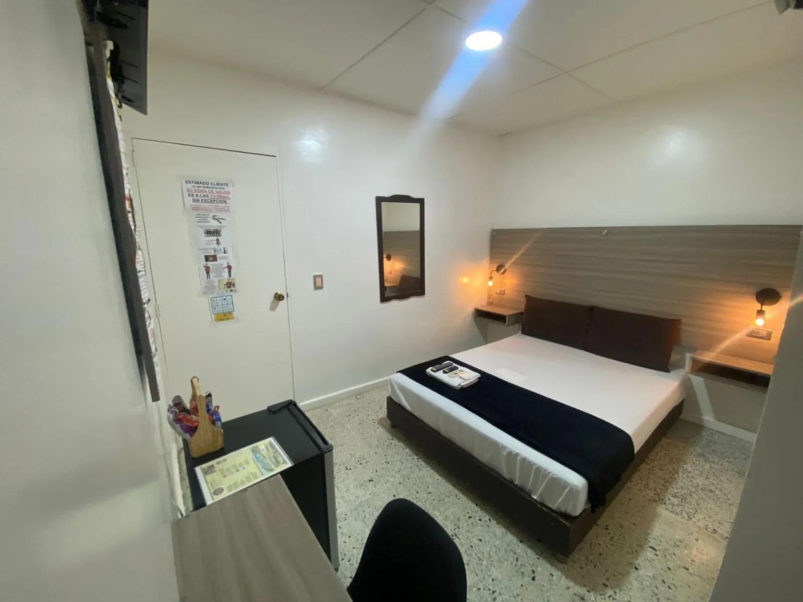 Bed in Hotel Tamaiti