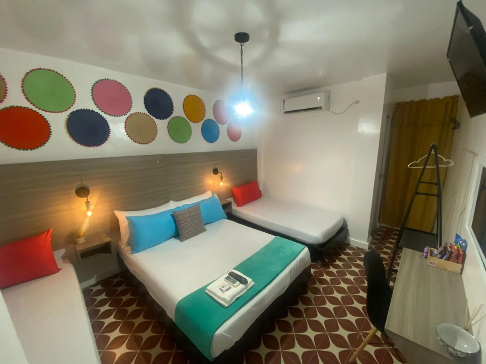 Bed in Hotel Tamaiti