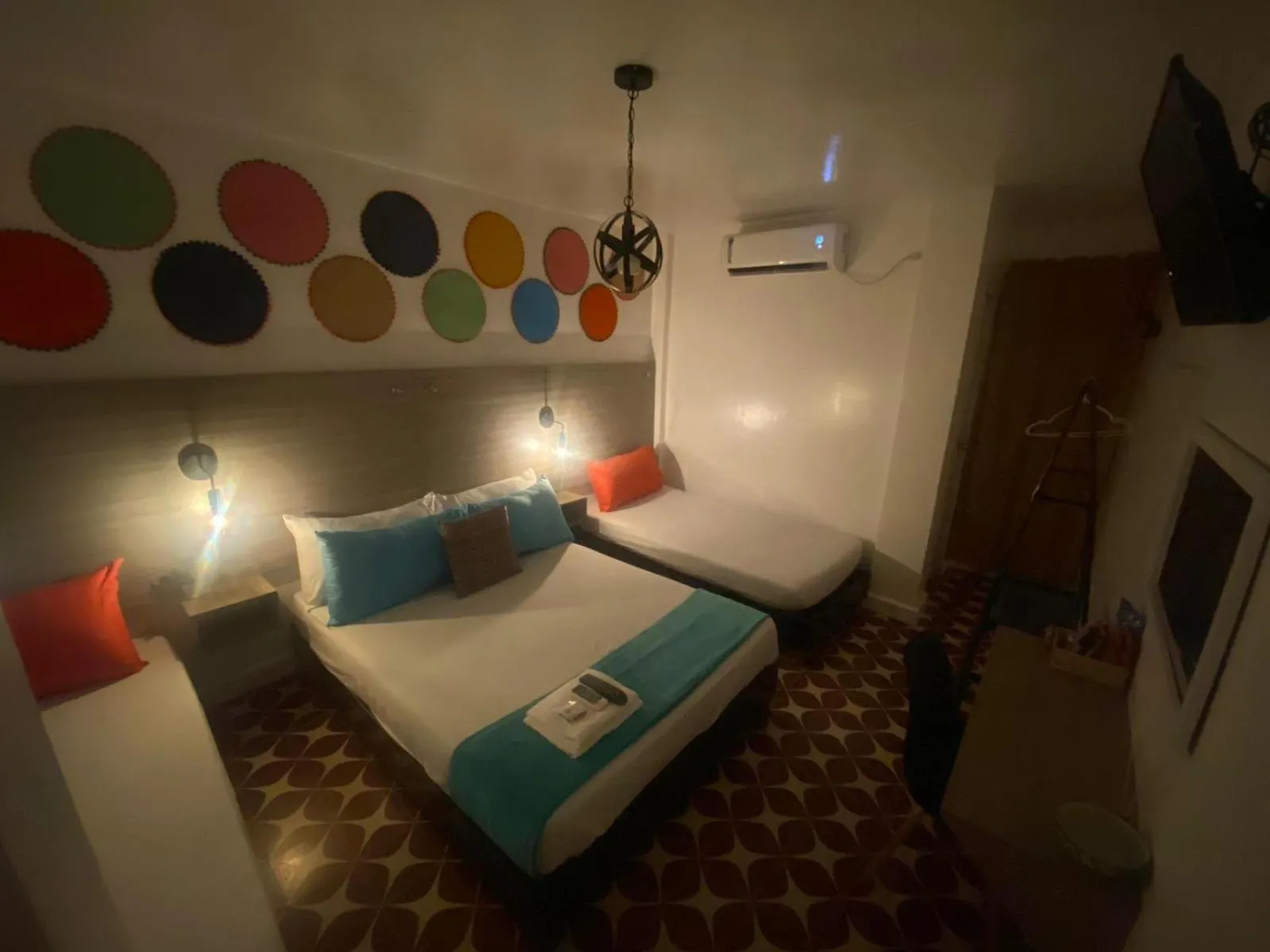 Bed in Hotel Tamaiti