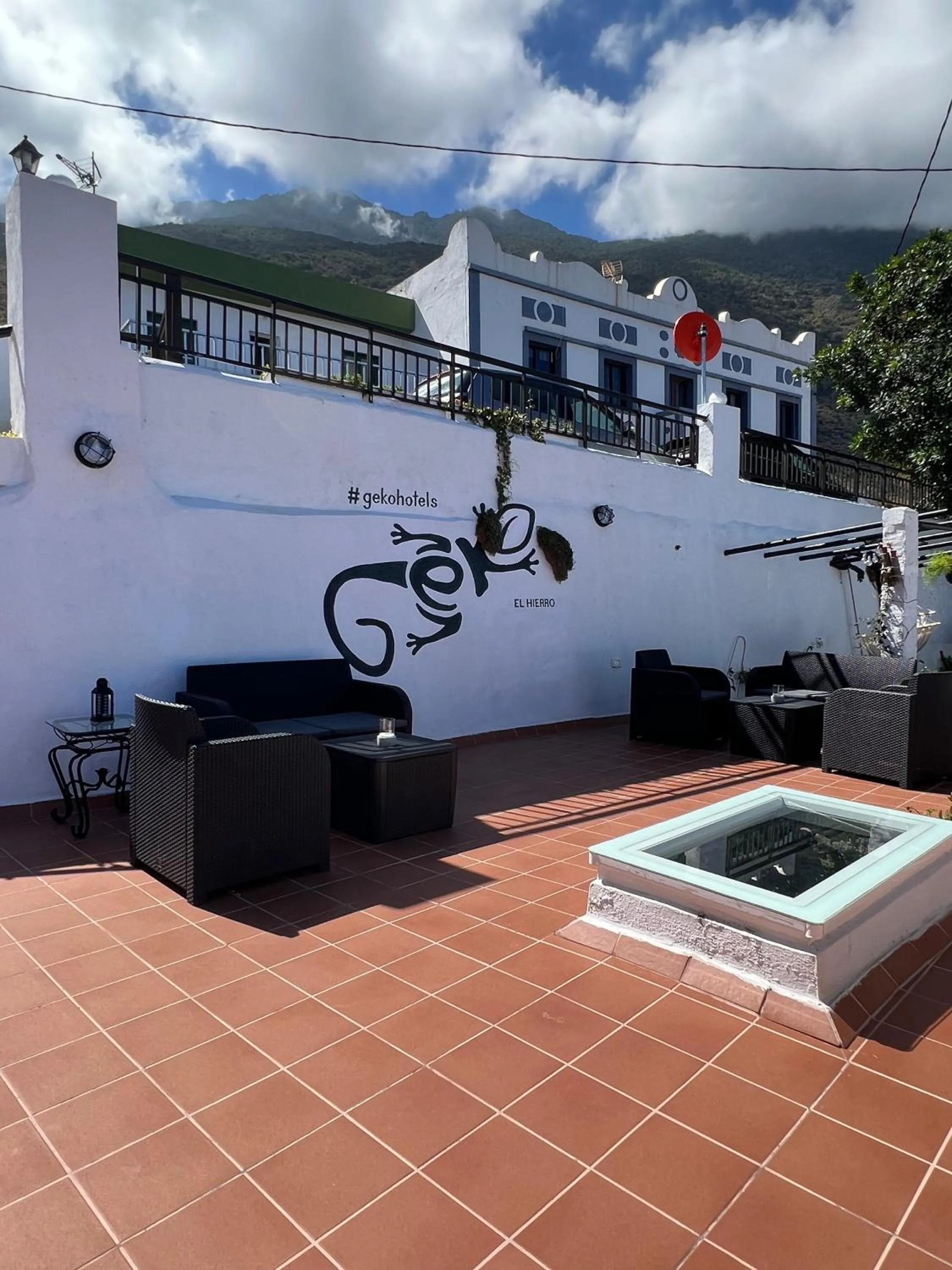 Balcony/Terrace in Geko Hotels