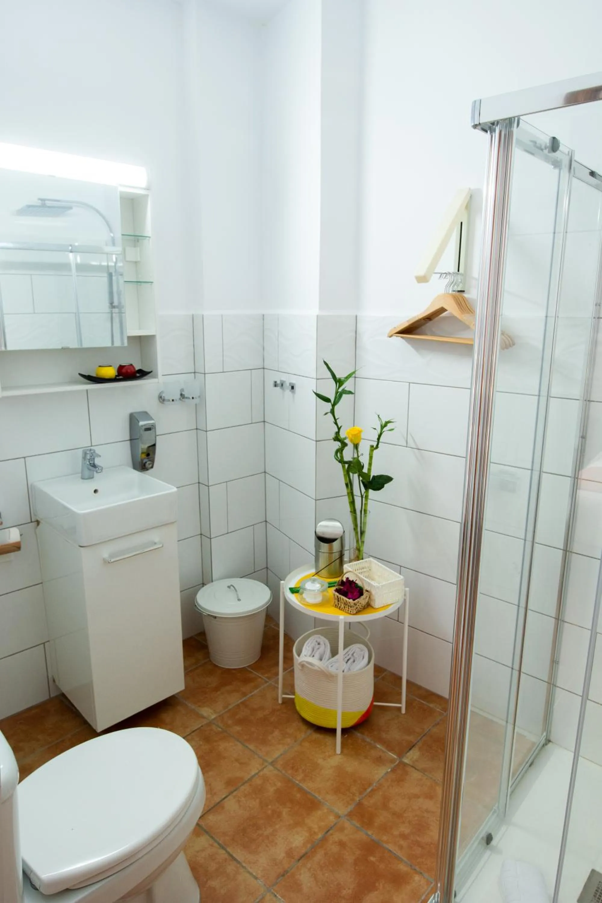 Shower in Geko Hotels