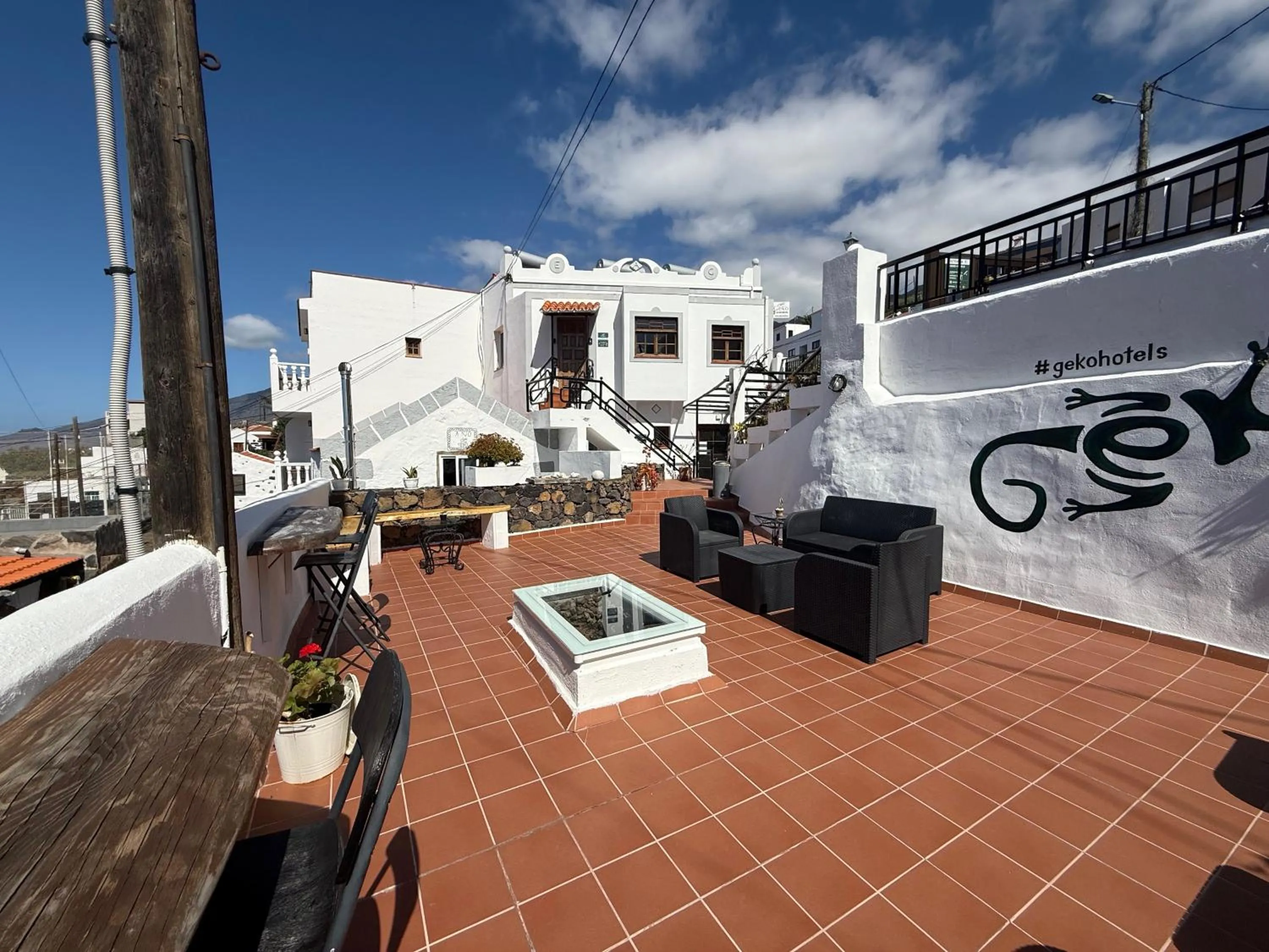 Balcony/Terrace in Geko Hotels