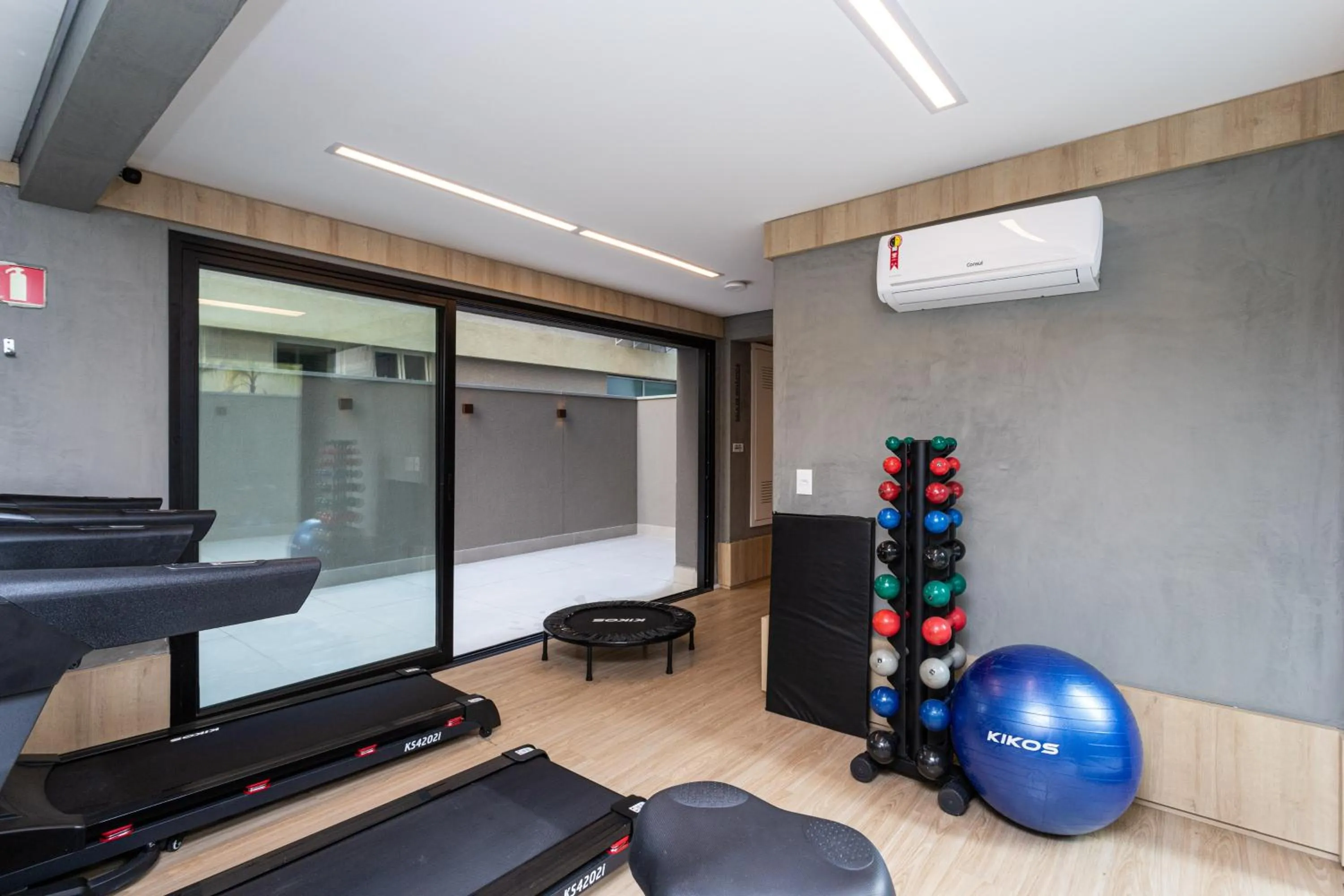 Fitness centre/facilities in Next AW Franca by Viva - Prédio novo ao lado da Av Paulista