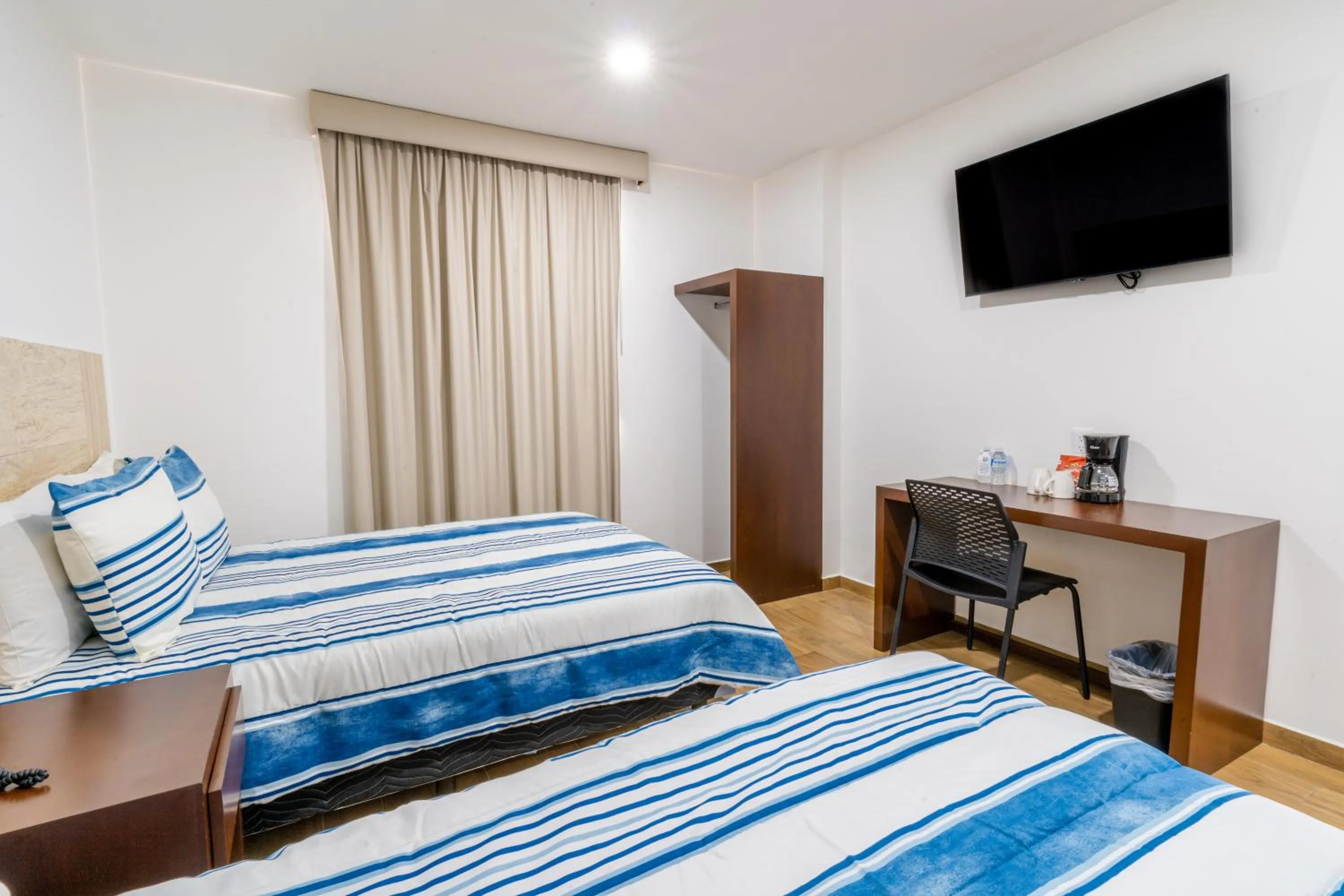 Bed in Hotel Pacific Blue Mazatlan