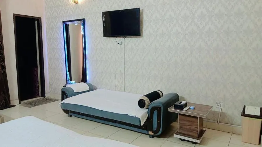 Bed in Hotel Royal Fort