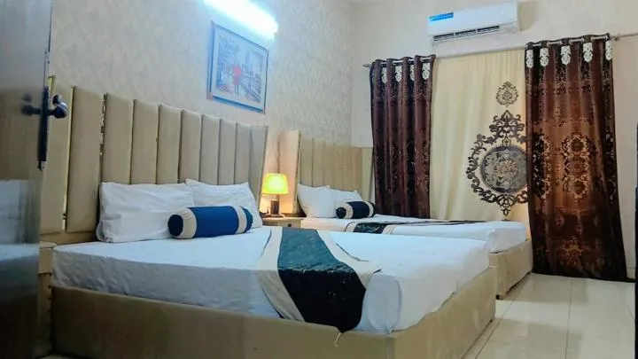 Bed in Hotel Royal Fort