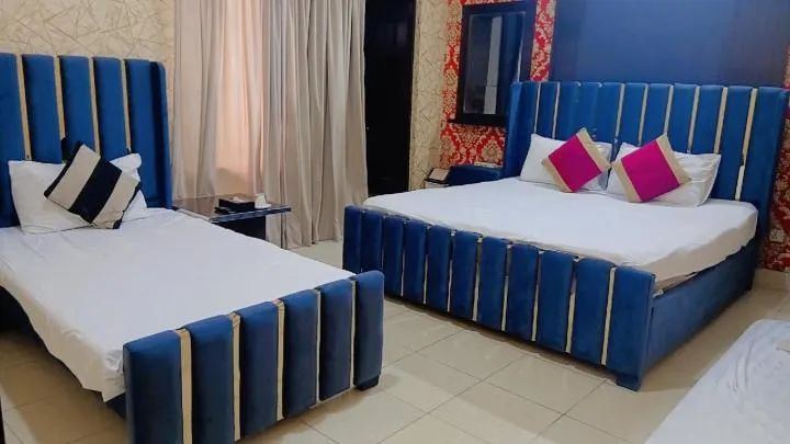 Bed in Hotel Royal Fort