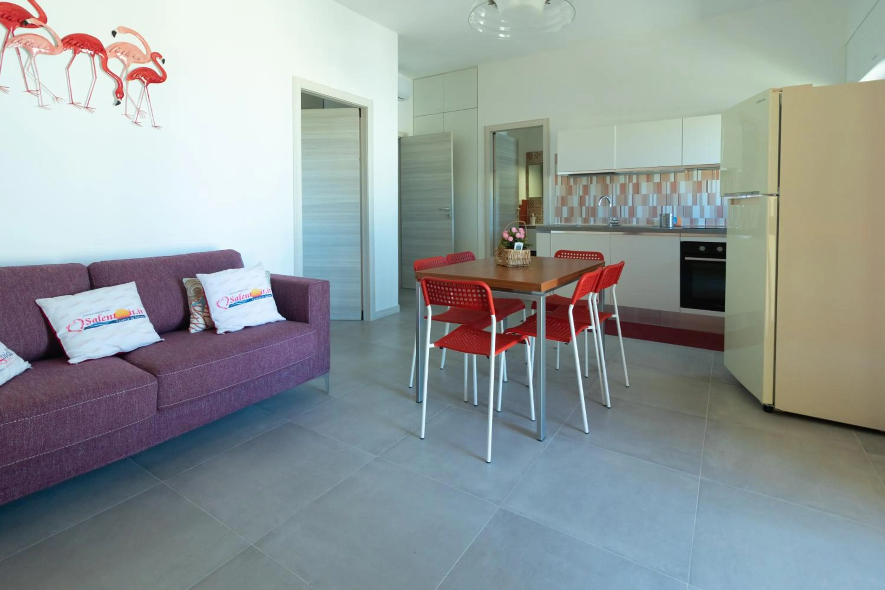 Kitchen or kitchenette in Appartamenti Craulo