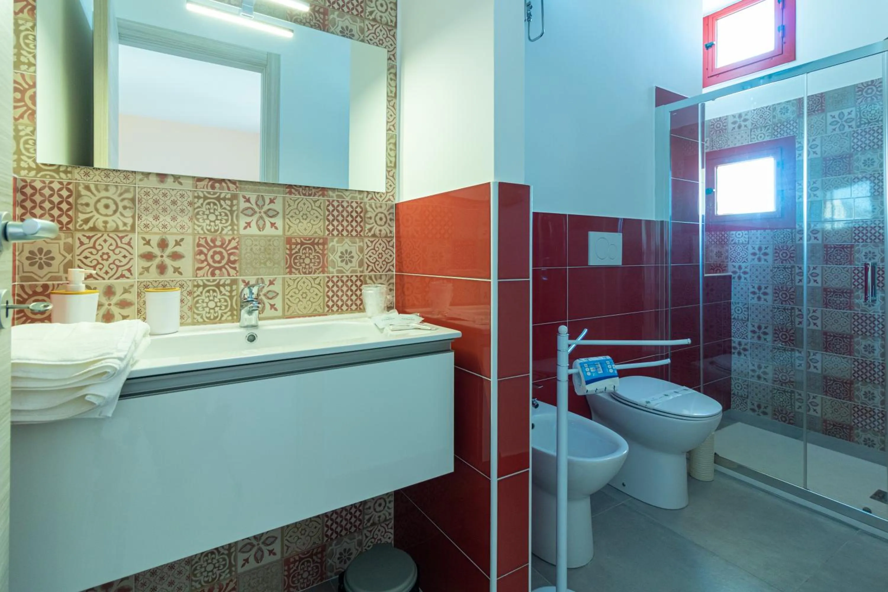 Bathroom in Appartamenti Craulo