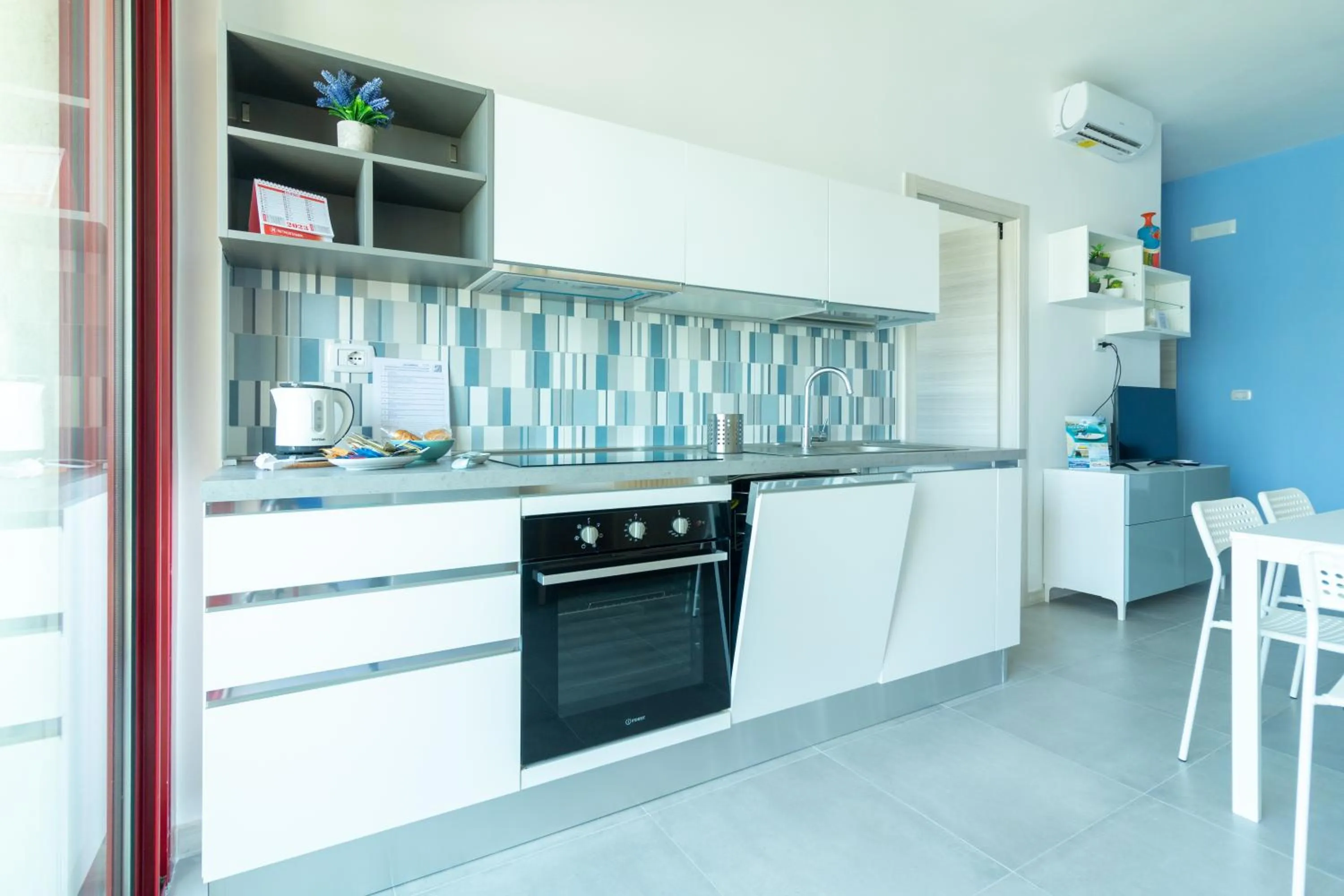 Kitchen or kitchenette in Appartamenti Craulo