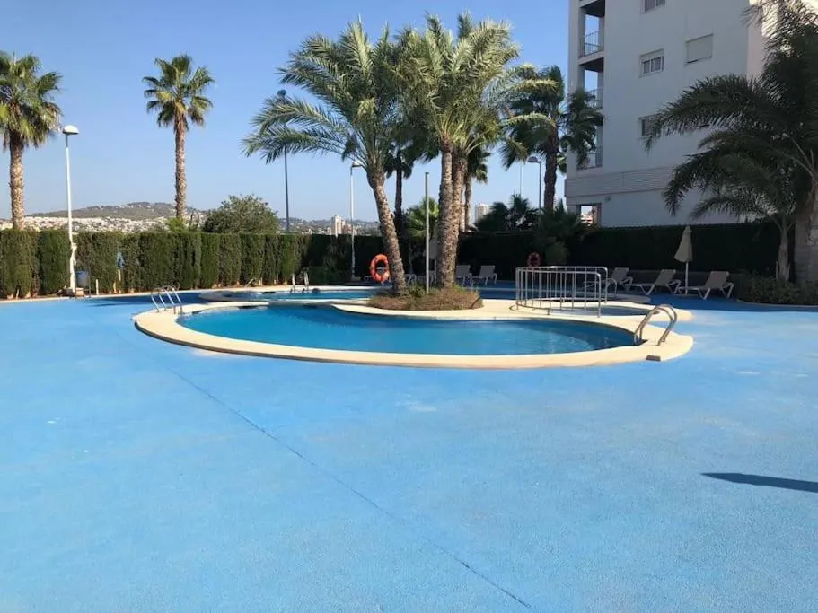 Swimming pool in 2 Bedrooms Apartment in Calpe LARIMAR