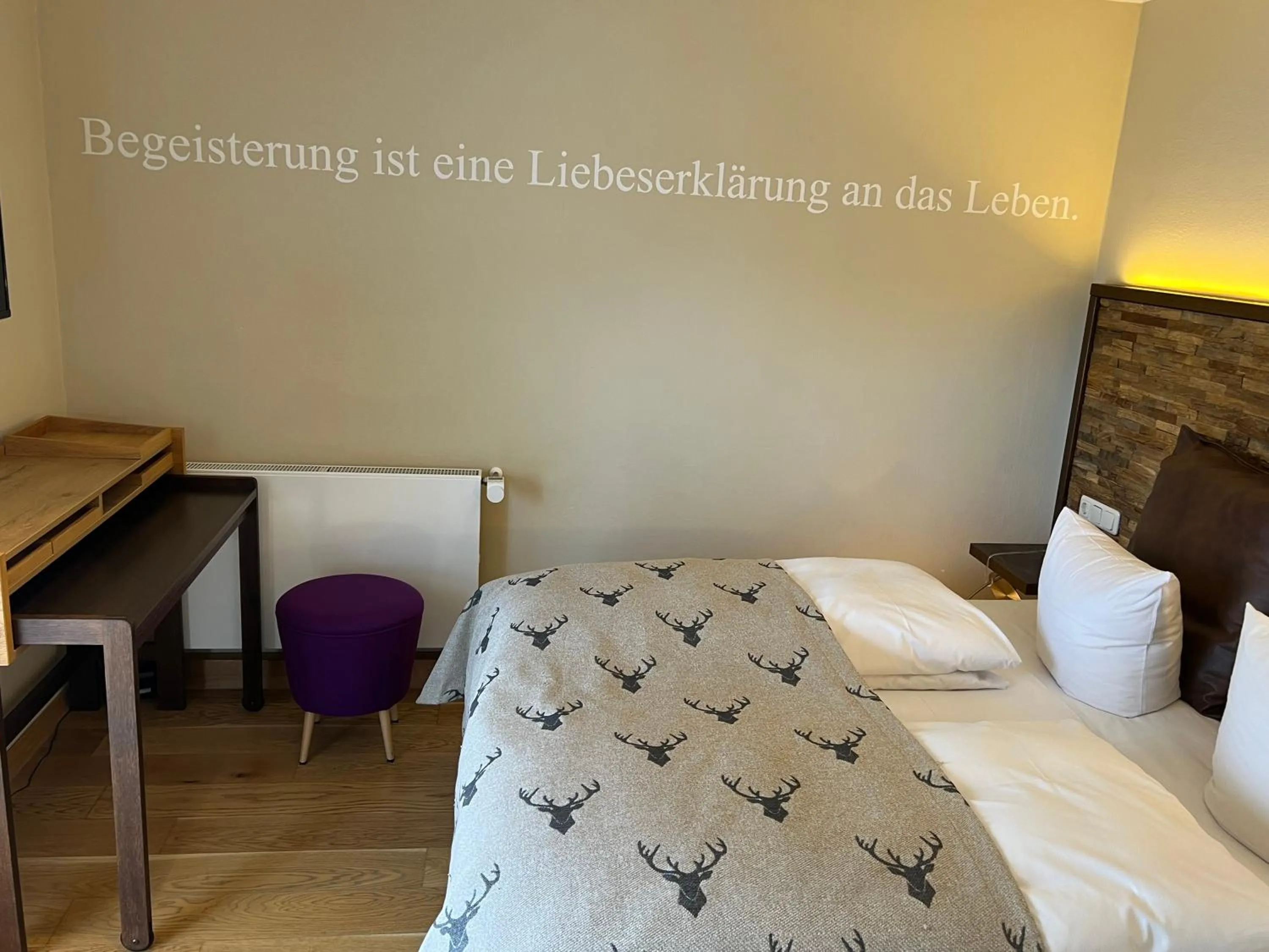 Bed in Aparthotel Parsberg GreenDesign