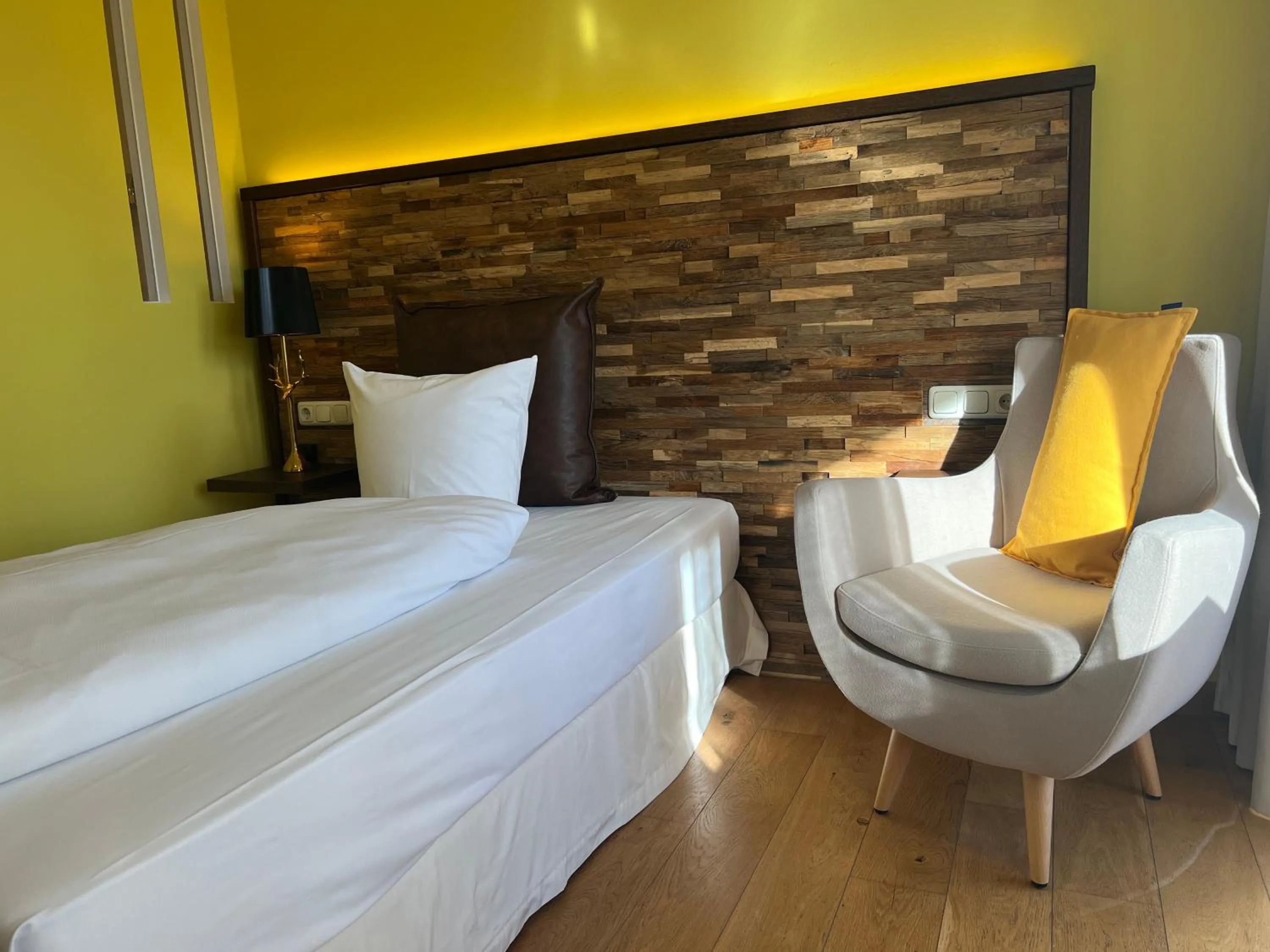 Bed in Aparthotel Parsberg GreenDesign