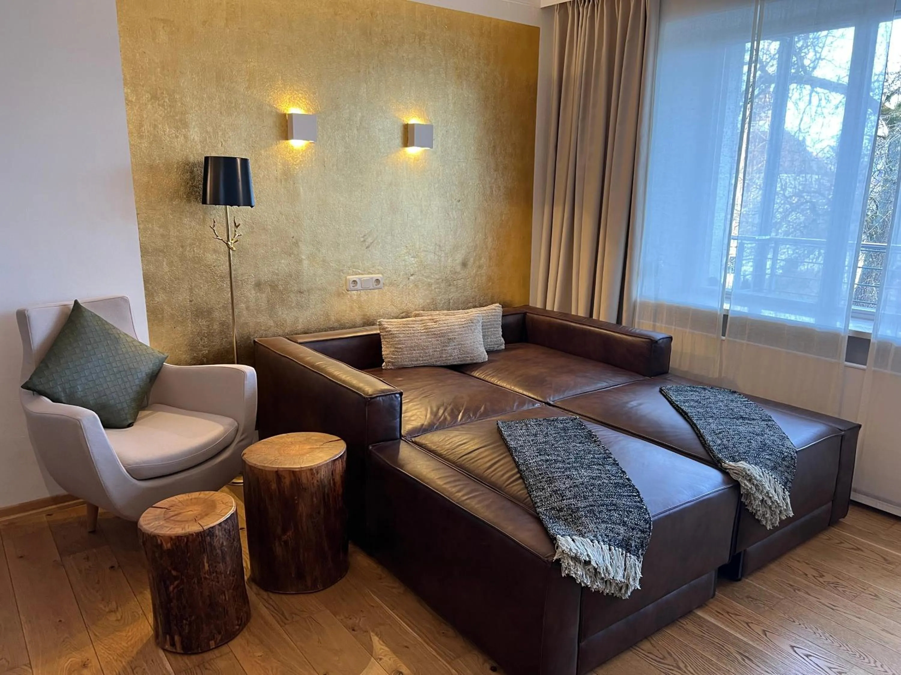 Living room in Aparthotel Parsberg GreenDesign