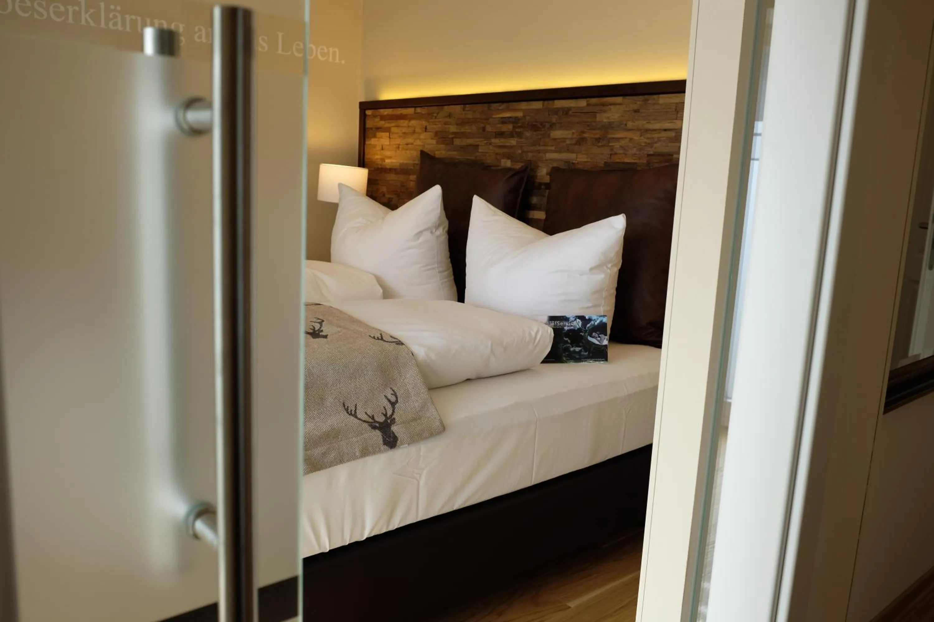 Bed in Aparthotel Parsberg GreenDesign