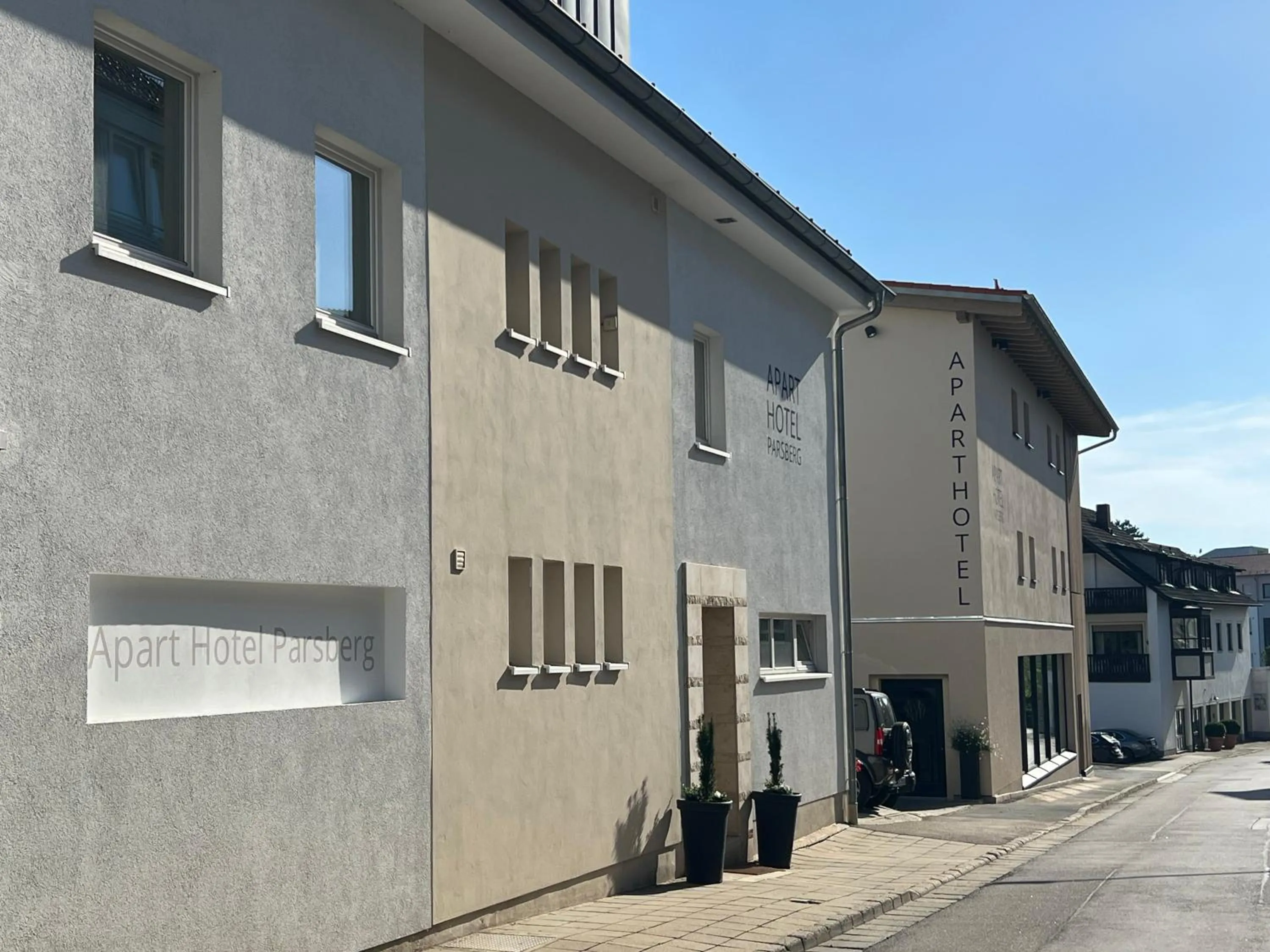 Property building in Aparthotel Parsberg GreenDesign