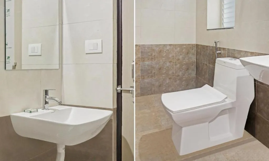 Toilet in Hotel Eagle Grand Airport Zone