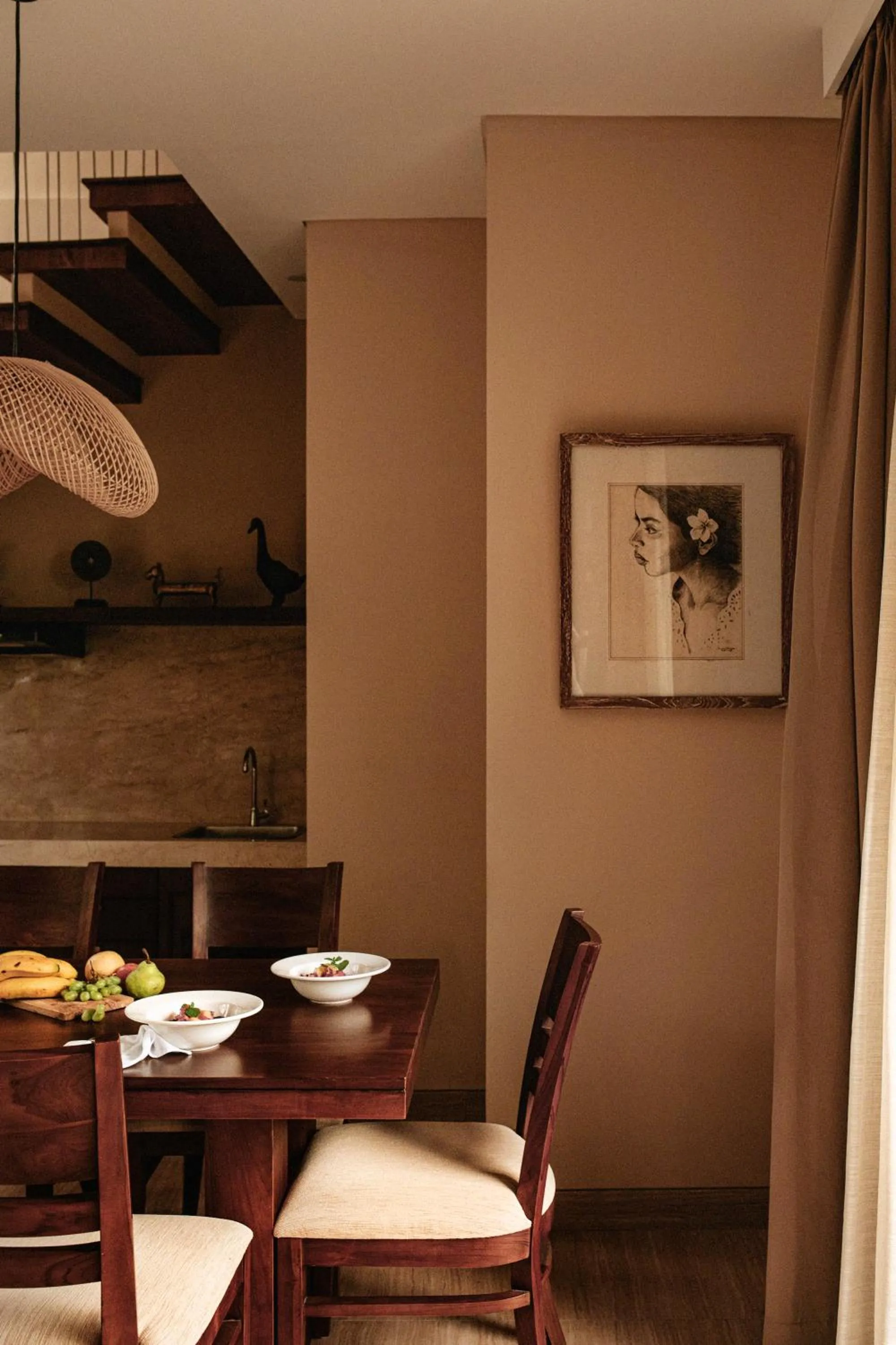 Living room in Stanagiri Villas Ubud